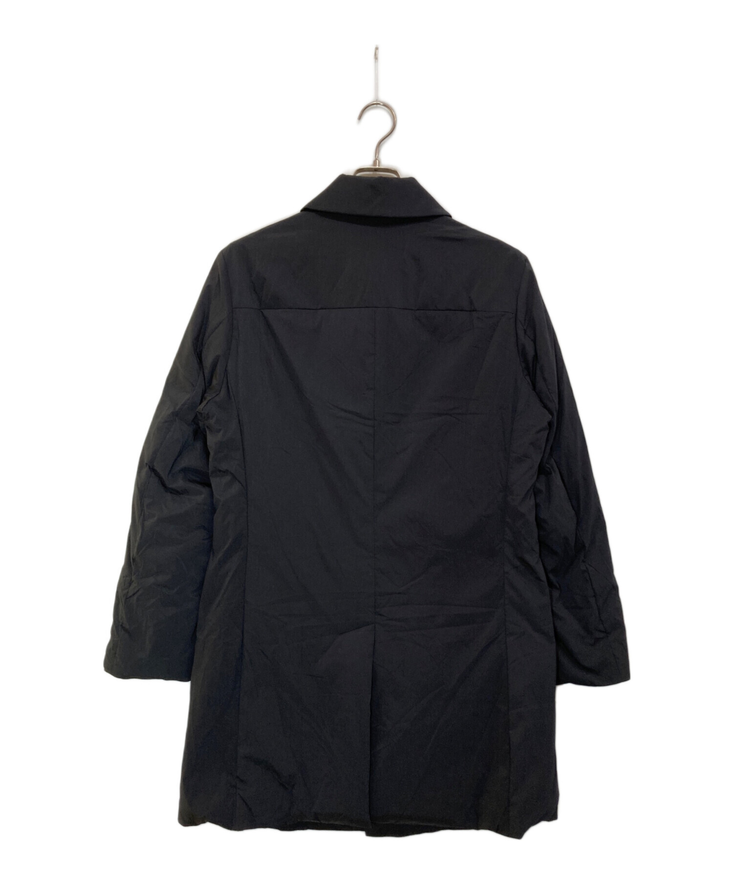 エポカウォモ　ライナー付　ステンカラーコート　ブラック　４６ 中古・古着通販】EPOCA UOMO (エポカ ウォモ) ダウンステンカラー