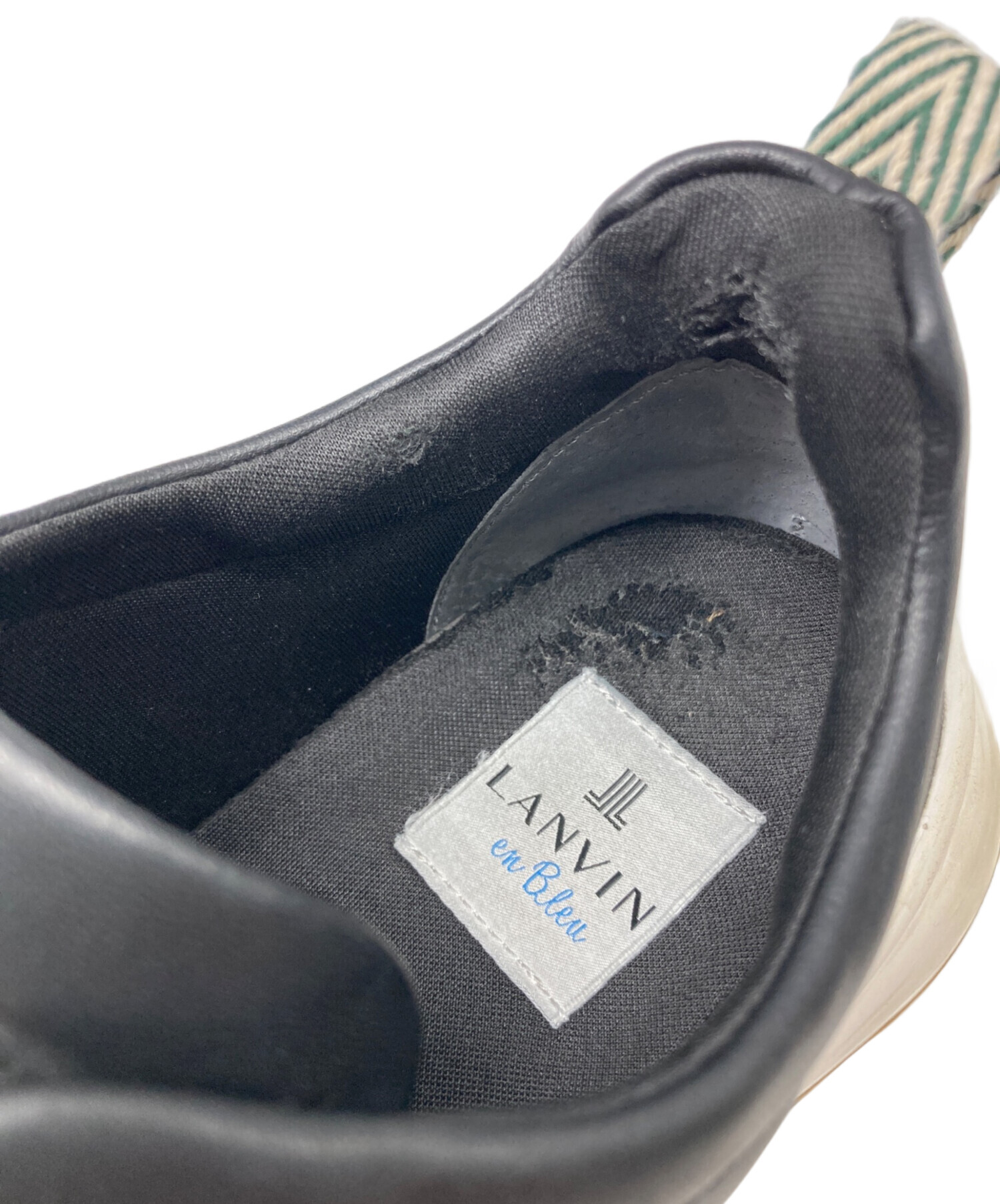 中古・古着通販】LANVIN en Bleu (ランバンオンブルー) 厚底ビジュー