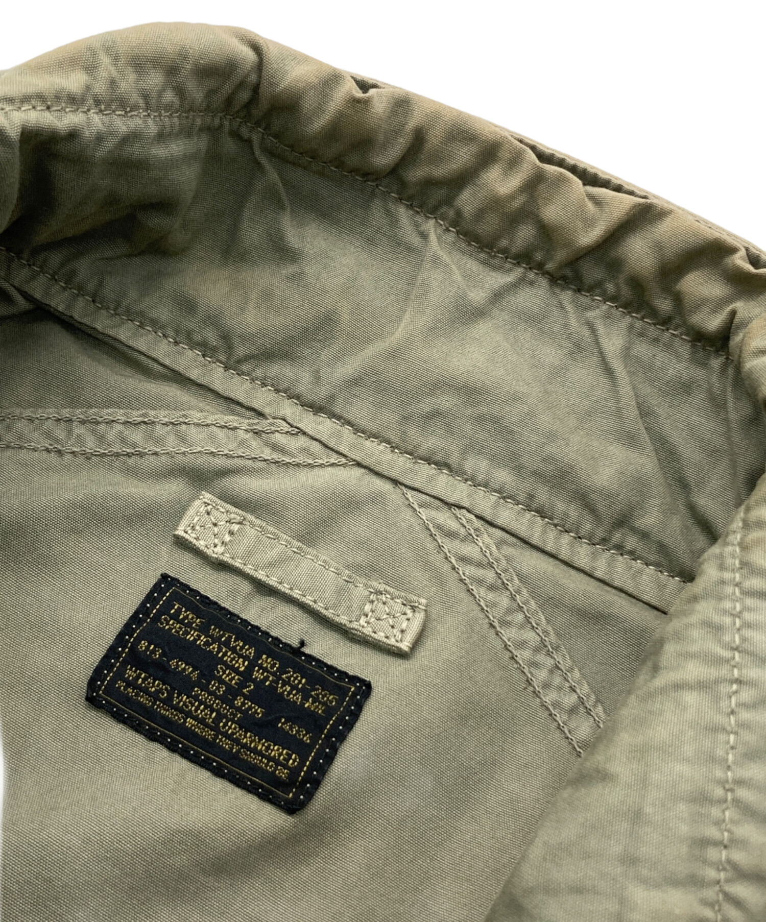 中古・古着通販】WTAPS (ダブルタップス) M65ジャケット グリーン