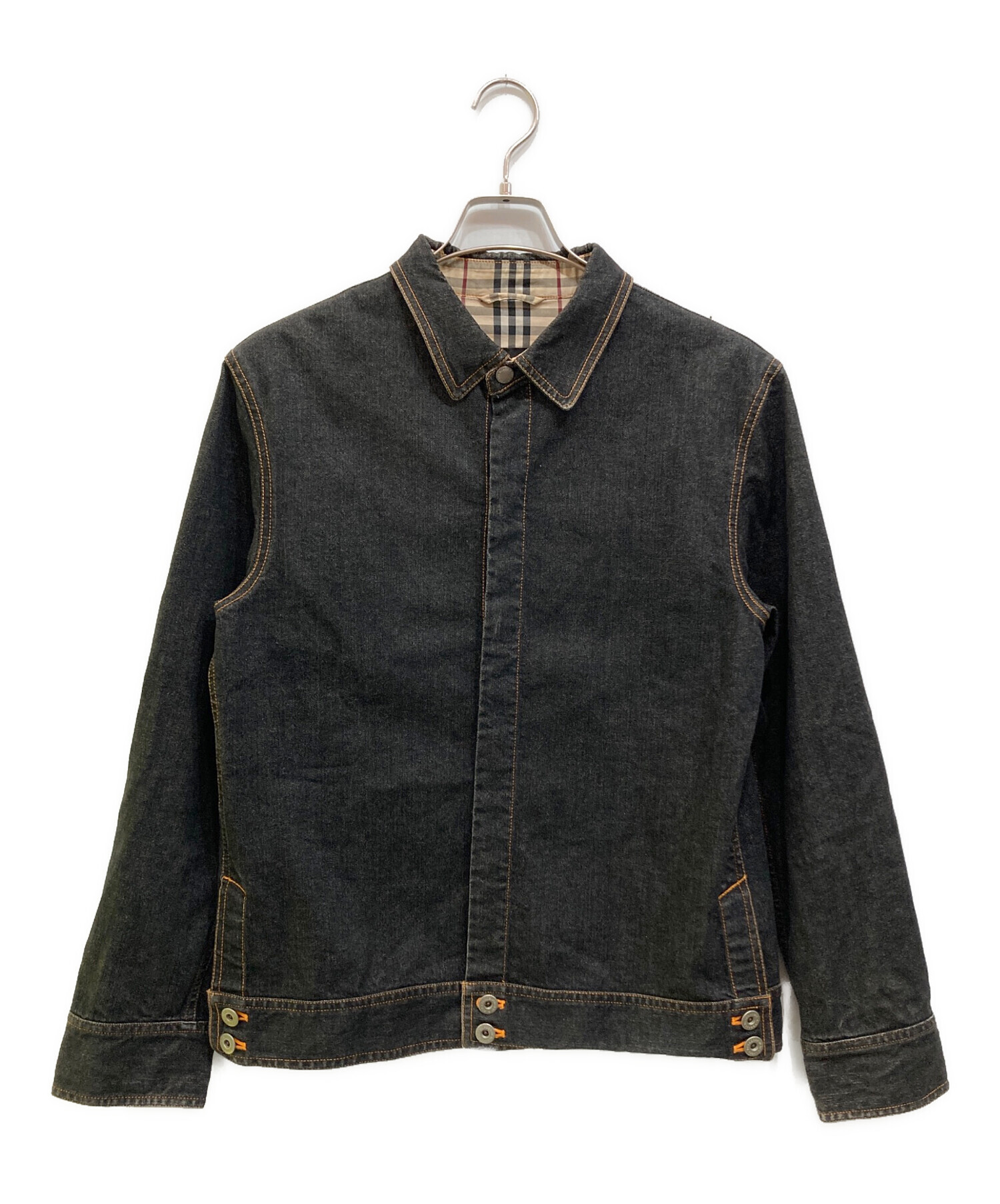 バーバリーブラックレーベル デニムジャケット ジージャン 春秋 アウター バーバリーブラックレーベル デニムジャケット ジージャン 春秋