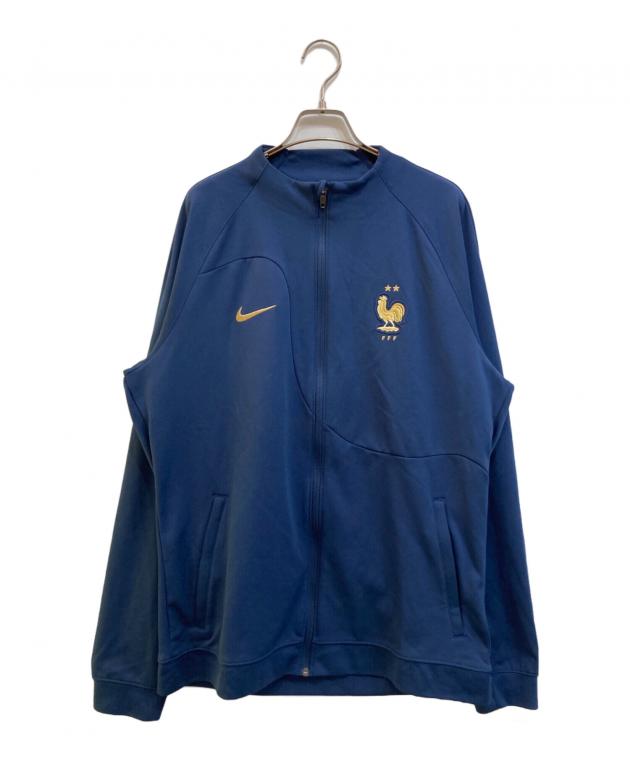 s*y様 値下げ Nike フランス代表 ネイビージャケット 中古・古着通販】NIKE (ナイキ) 2022 フランス代表 アンセムジャケット