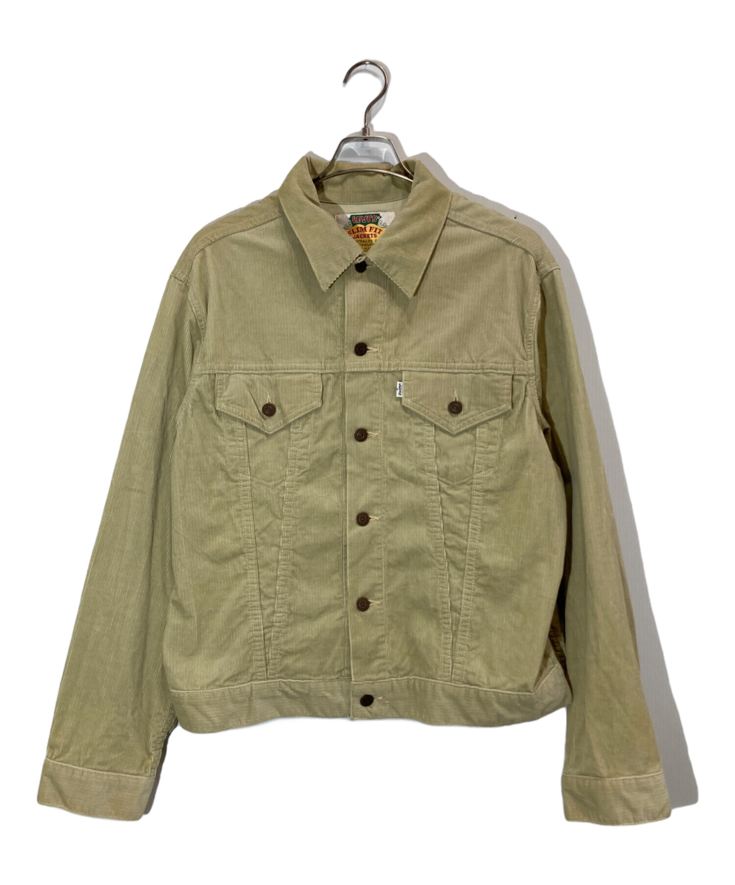 Levi's ベージュ コーディロイジャケットサイズ44 中古・古着通販】LEVI'S (リーバイス) コーデュロイジャケット