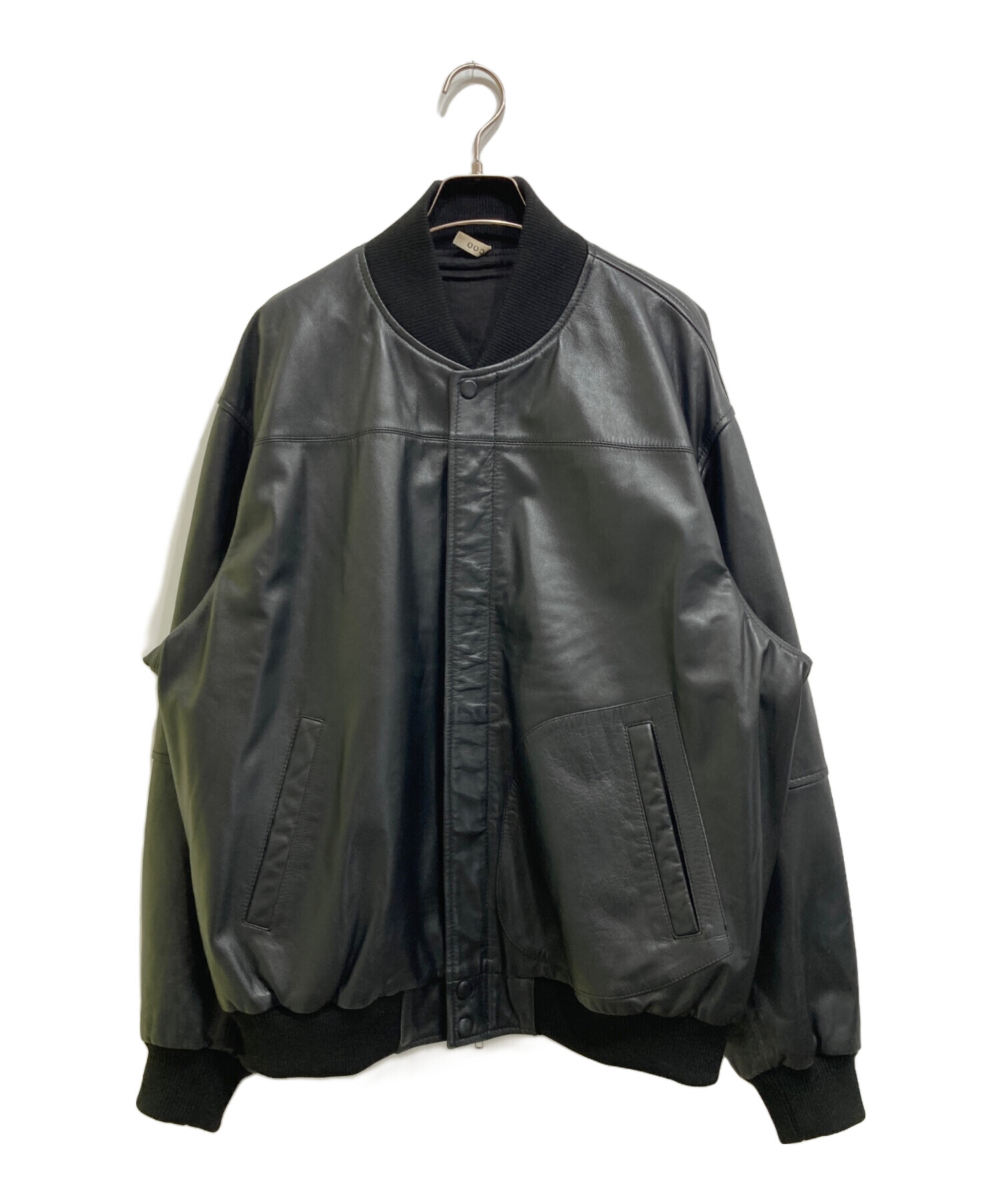 極美品■CCU【L】BEVERLY VARSITY JACKET 本革 ブラック 極美品□CCU【L】BEVERLY VARSITY JACKET 本革 ブラック - メルカリ