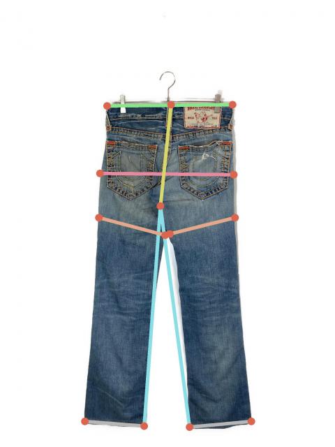 トゥルーレリジョンデニム 28 BOBBY SUPER T DUSTYTRAIL 中古・古着通販】TRUE RELIGION (トゥルー レリジョン) BOBBY SUPER T
