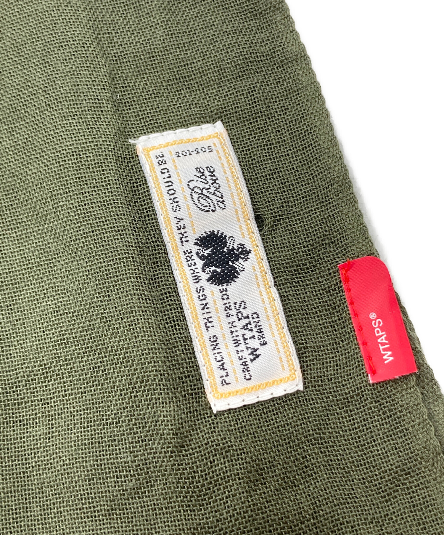 中古・古着通販】WTAPS (ダブルタップス) アフガンストール オリーブ
