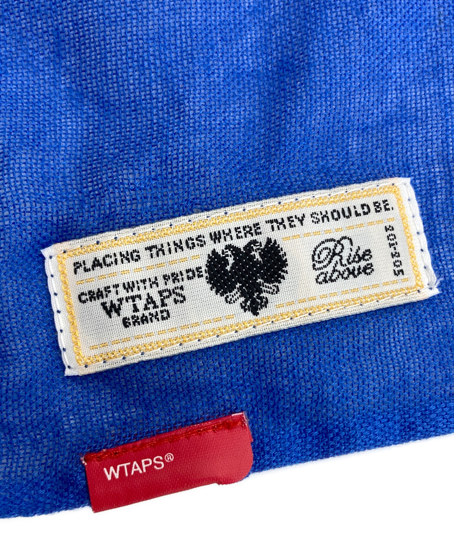 中古・古着通販】WTAPS (ダブルタップス) アフガンストール ブルー