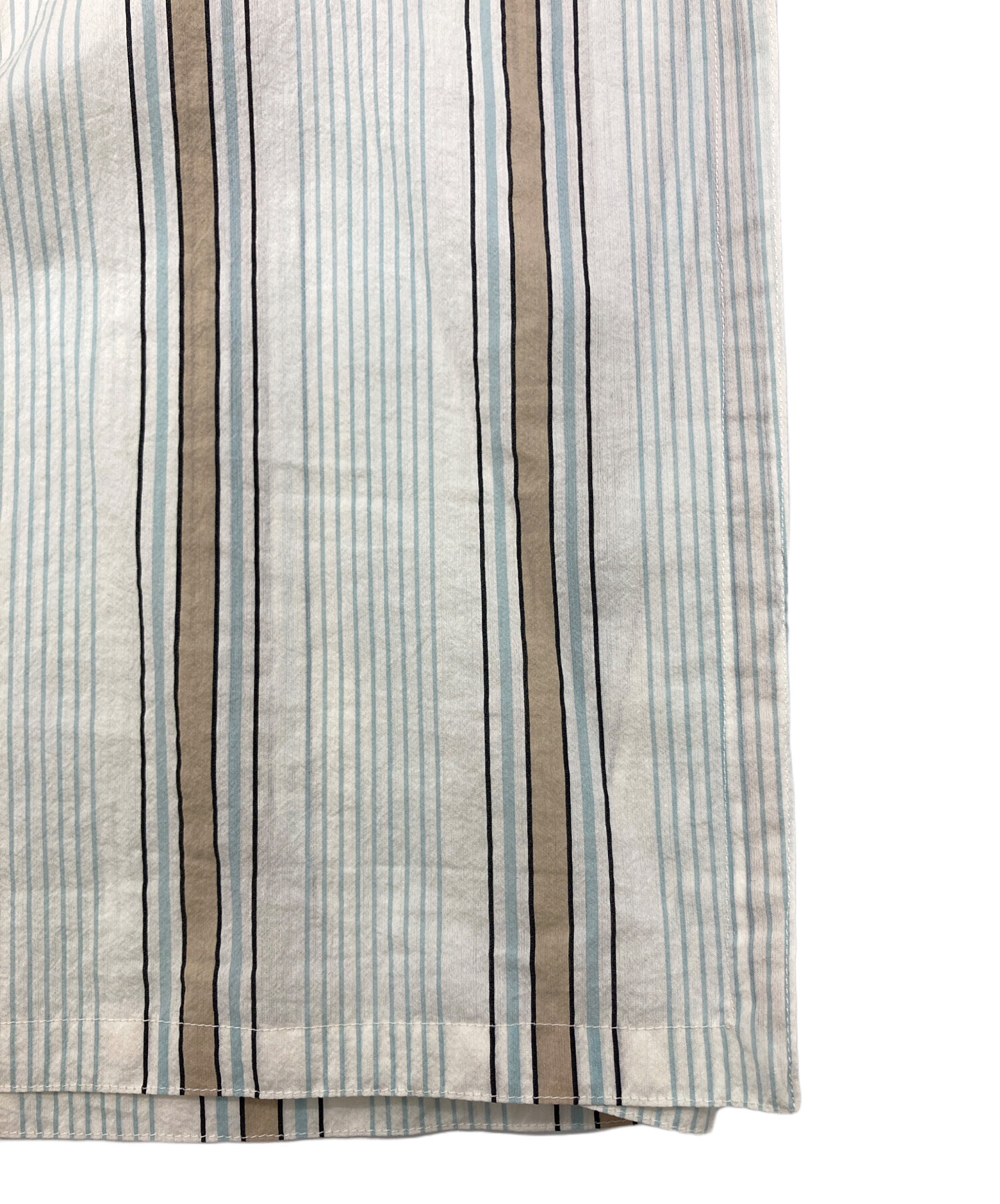 中古・古着通販】MaxMara (マックスマーラ) ストライプシャツ 