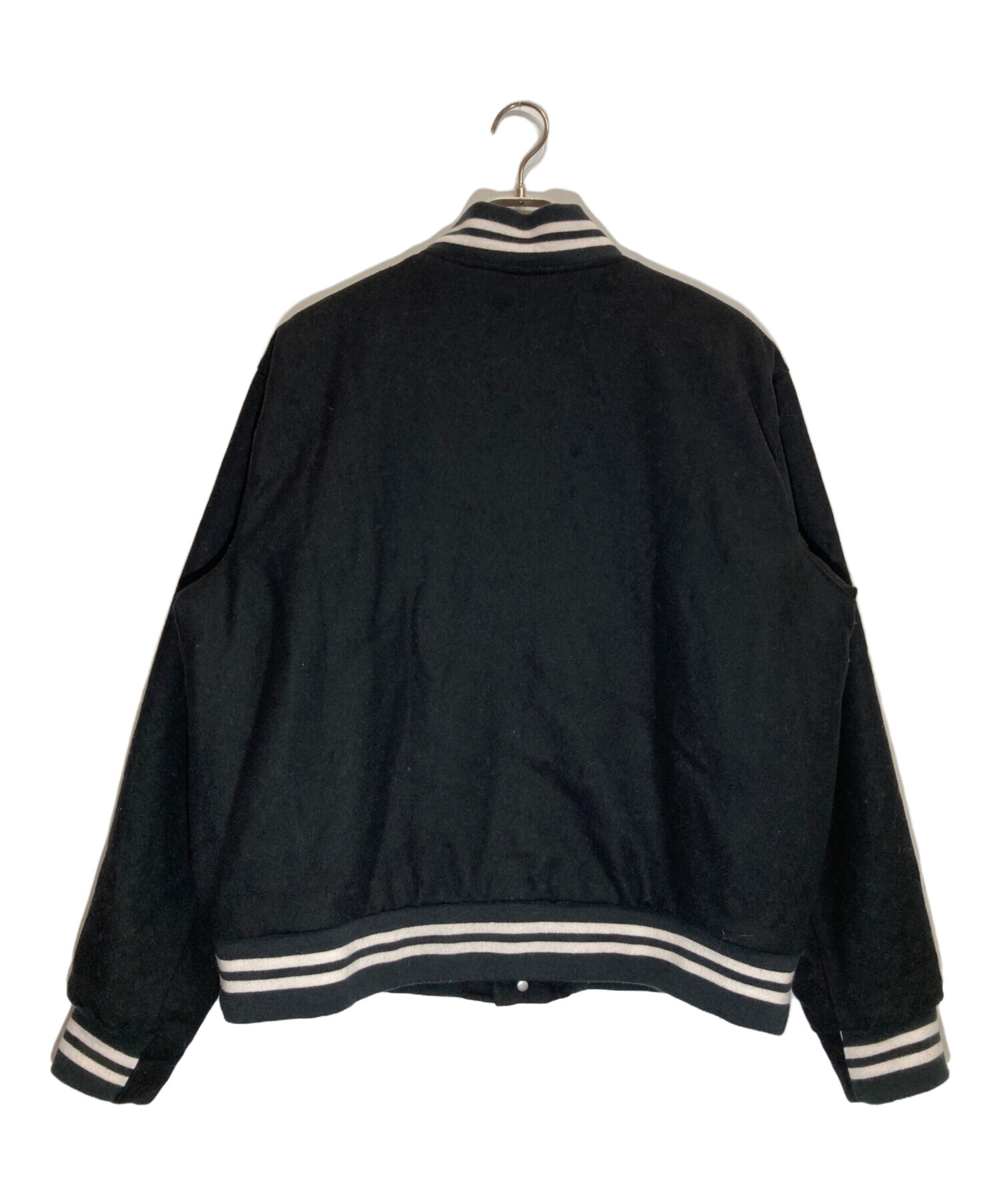 中古・古着通販】NIKE (ナイキ) AU VARSITY JACKET ブラック サイズ:XL 