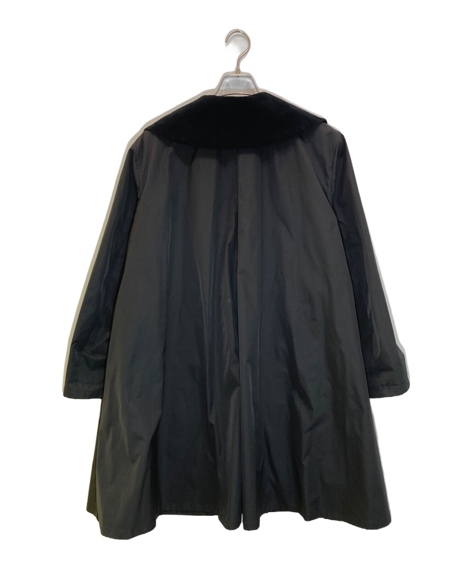 中古・古着通販】IENA (イエナ) sese (セセ) PE ロングコート ブラック 