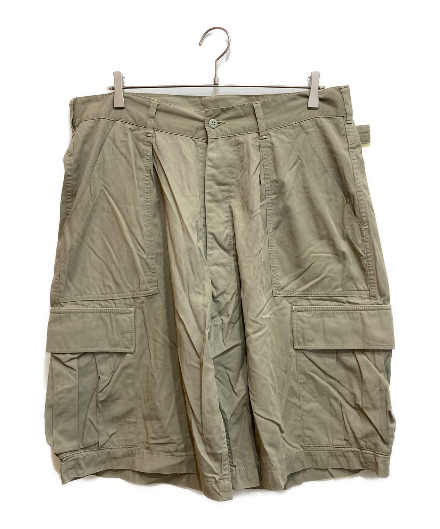 中古・古着通販】EVISU (エヴィス) カーゴハーフパンツ ベージュ 