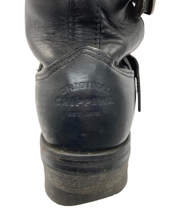 中古・古着通販】CHIPPEWA (チペワ) エンジニアブーツ ブラック サイズ