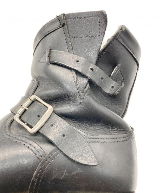 Chippewa エンジニアブーツ グレー 中古・古着通販】CHIPPEWA (チペワ) エンジニアブーツ ブラック サイズ