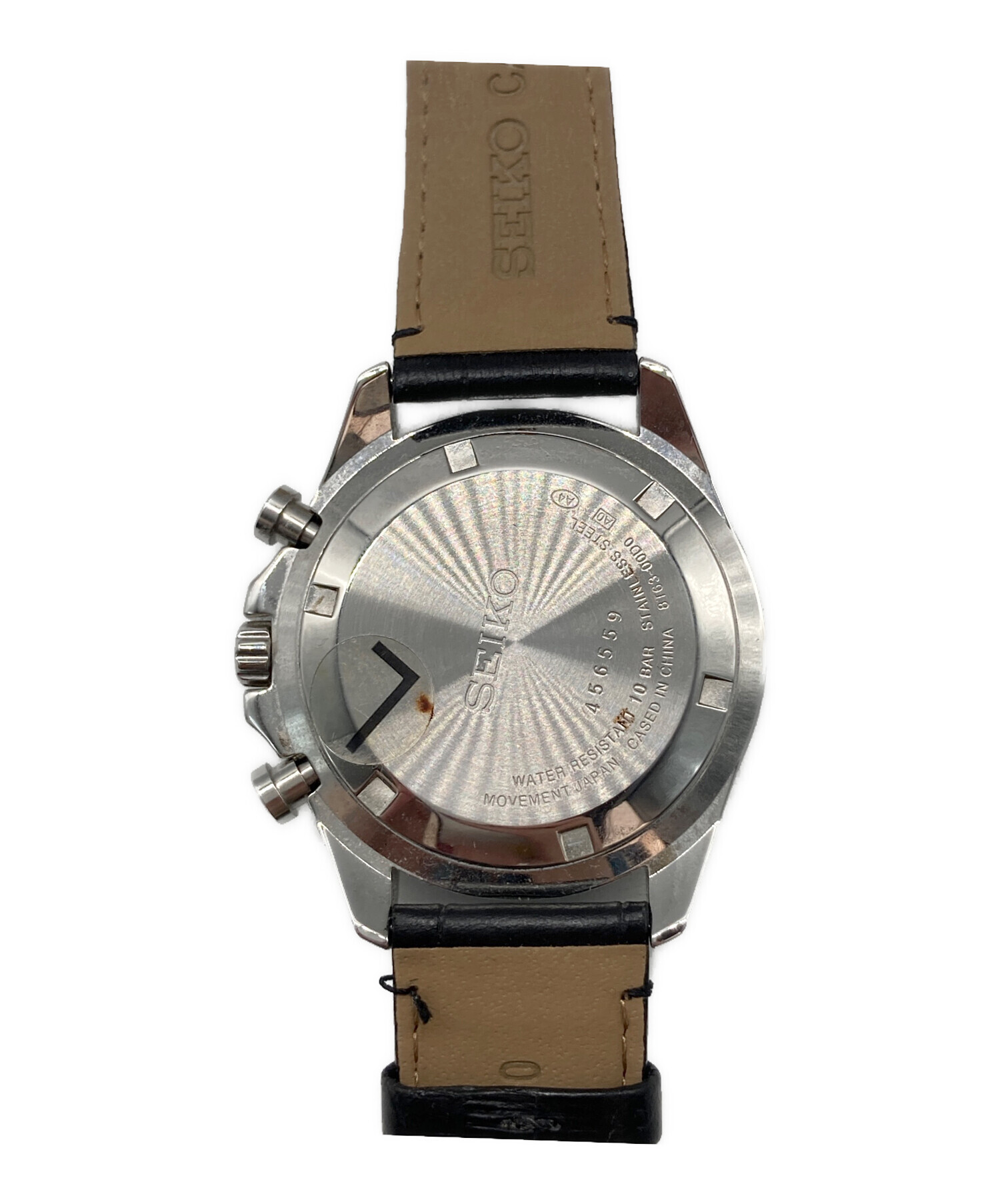 中古・古着通販】SEIKO (セイコー) スピリットクロノグラフ ブラック 