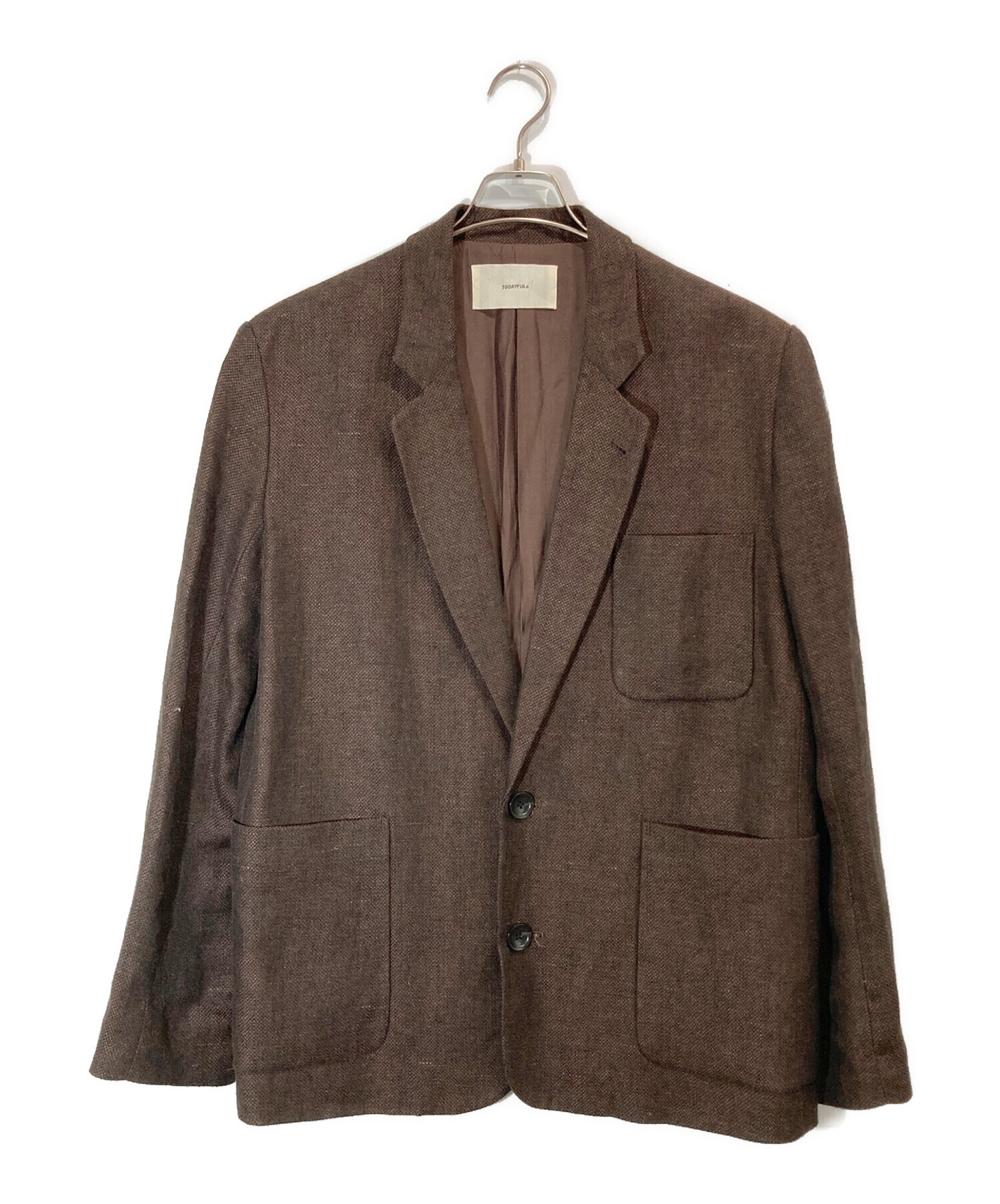 中古・古着通販】TODAYFUL (トゥデイフル) Boyfriend Linen Jacket