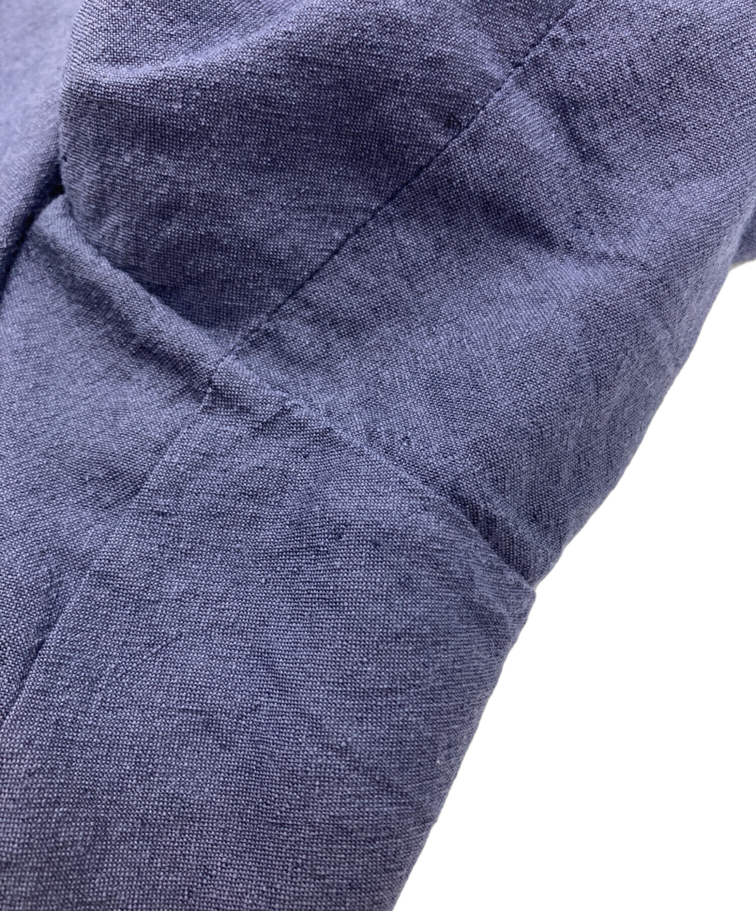 中古・古着通販】COMOLI (コモリ) リネン ウール 2タックパンツ