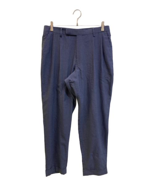 中古・古着通販】COMOLI (コモリ) リネン ウール 2タックパンツ