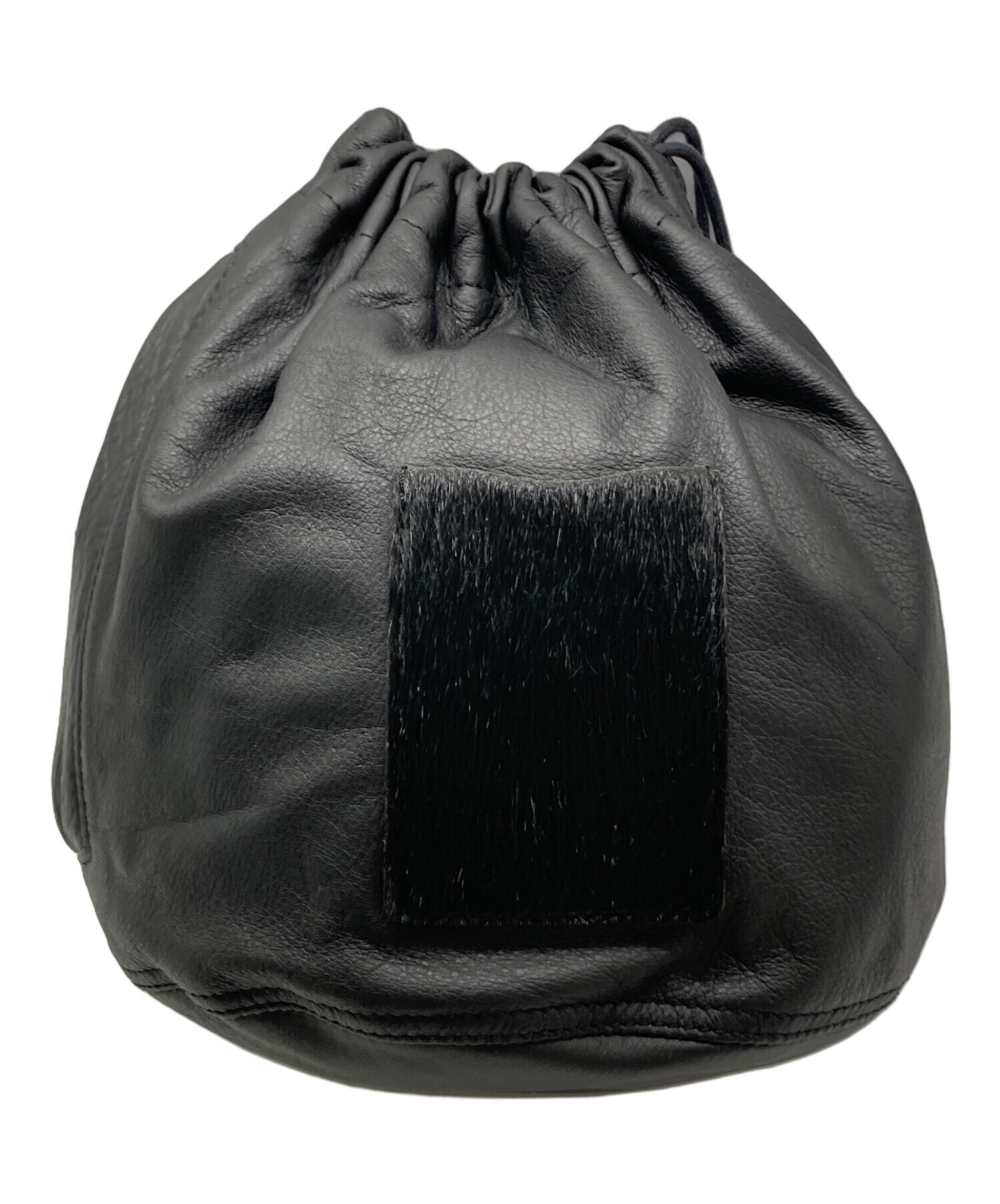 slow&Co BEAMS 巾着レザーバッグ 中古・古着通販】SLOW&CO (スロウアンドコー) BEAMS (ビームス) 巾着