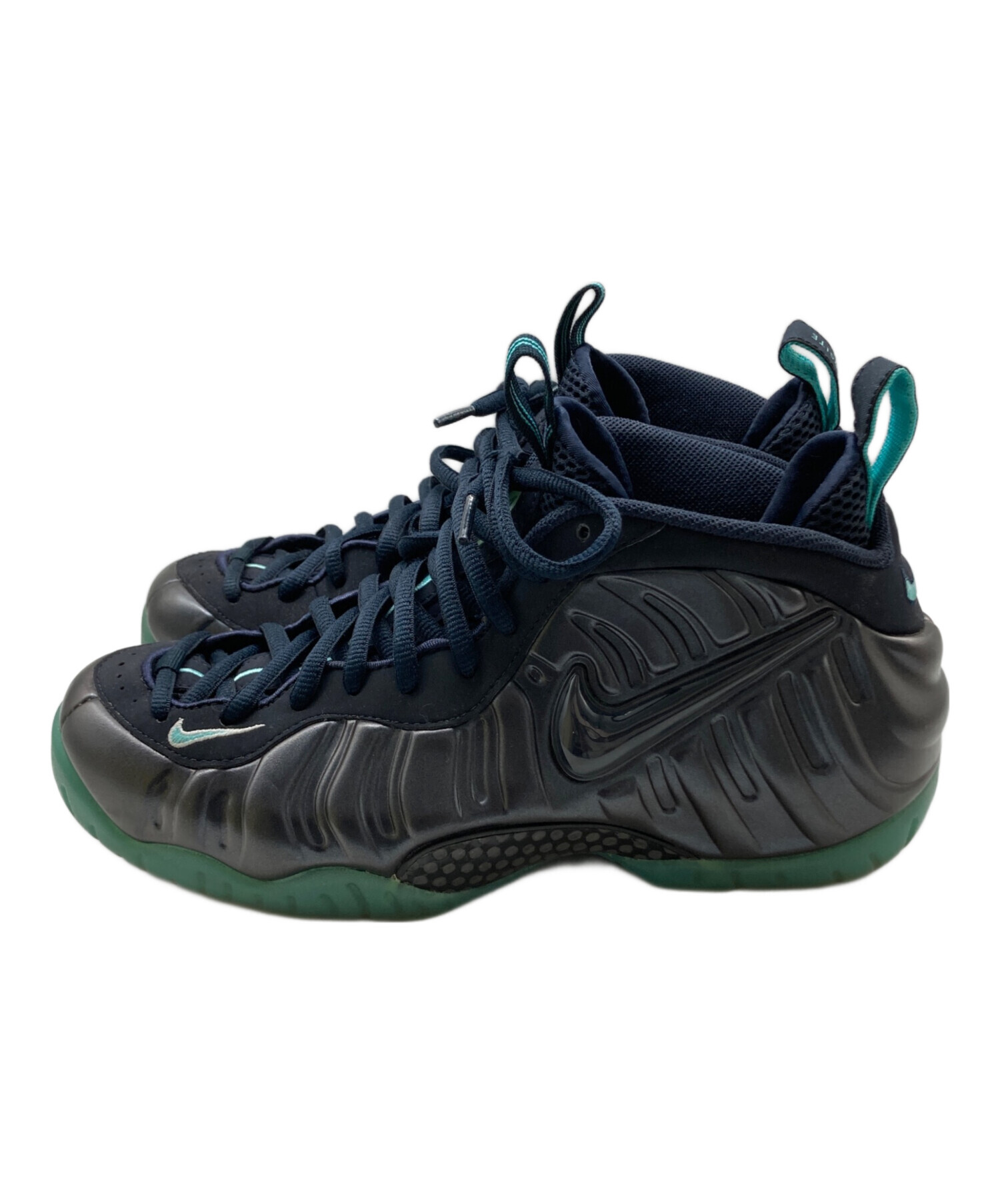 中古・古着通販】NIKE (ナイキ) AIR FOAMPOSITE PRO ネイビー サイズ 