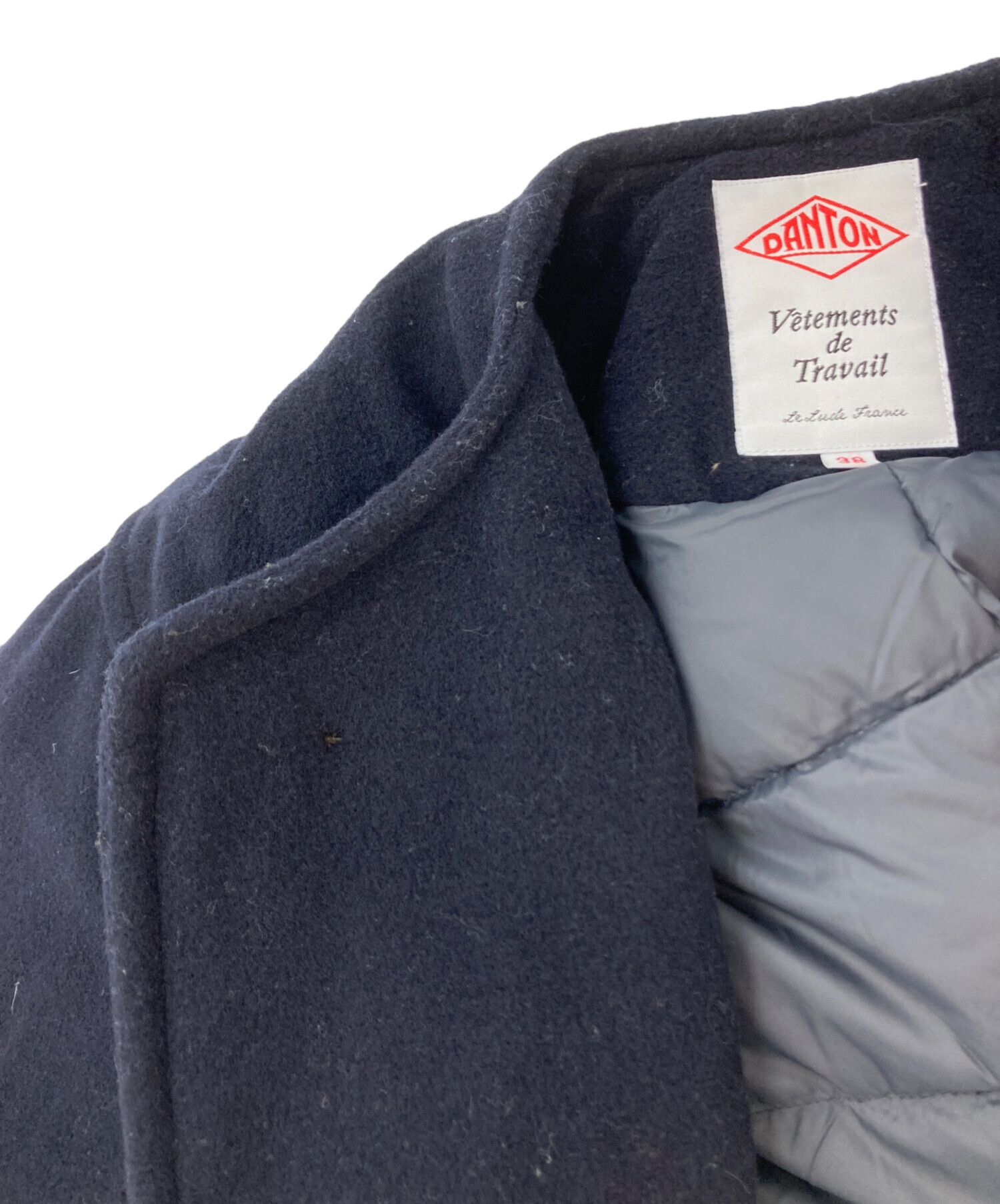 中古・古着通販】DANTON (ダントン) モッサノーカラーダウンコート