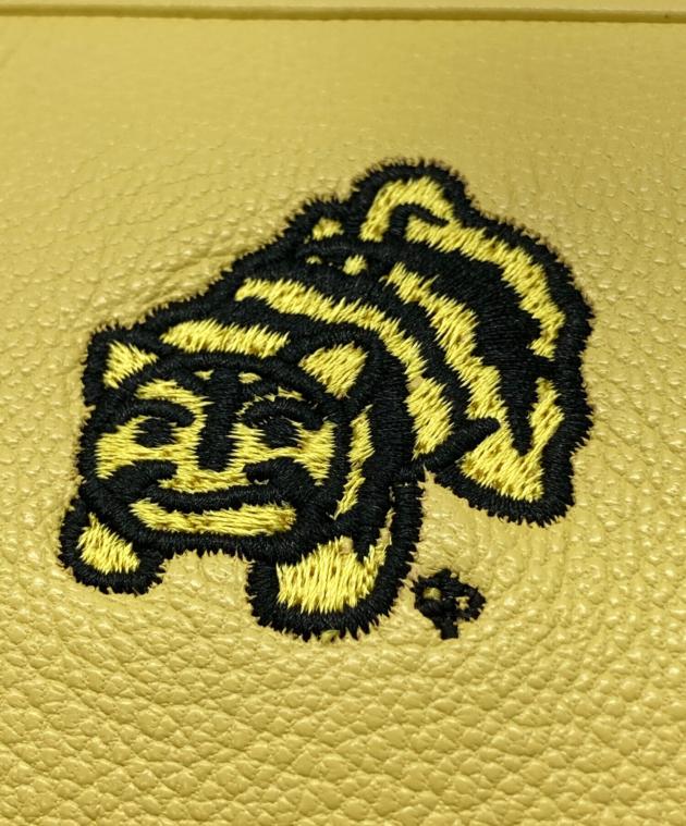 【美品】虎屋ういろ×perche(ペルケ)×earコラボがま口長財布　イエロー 中古・古着通販】虎屋ういろ (トラヤウイロ) EAR (イア) Perche
