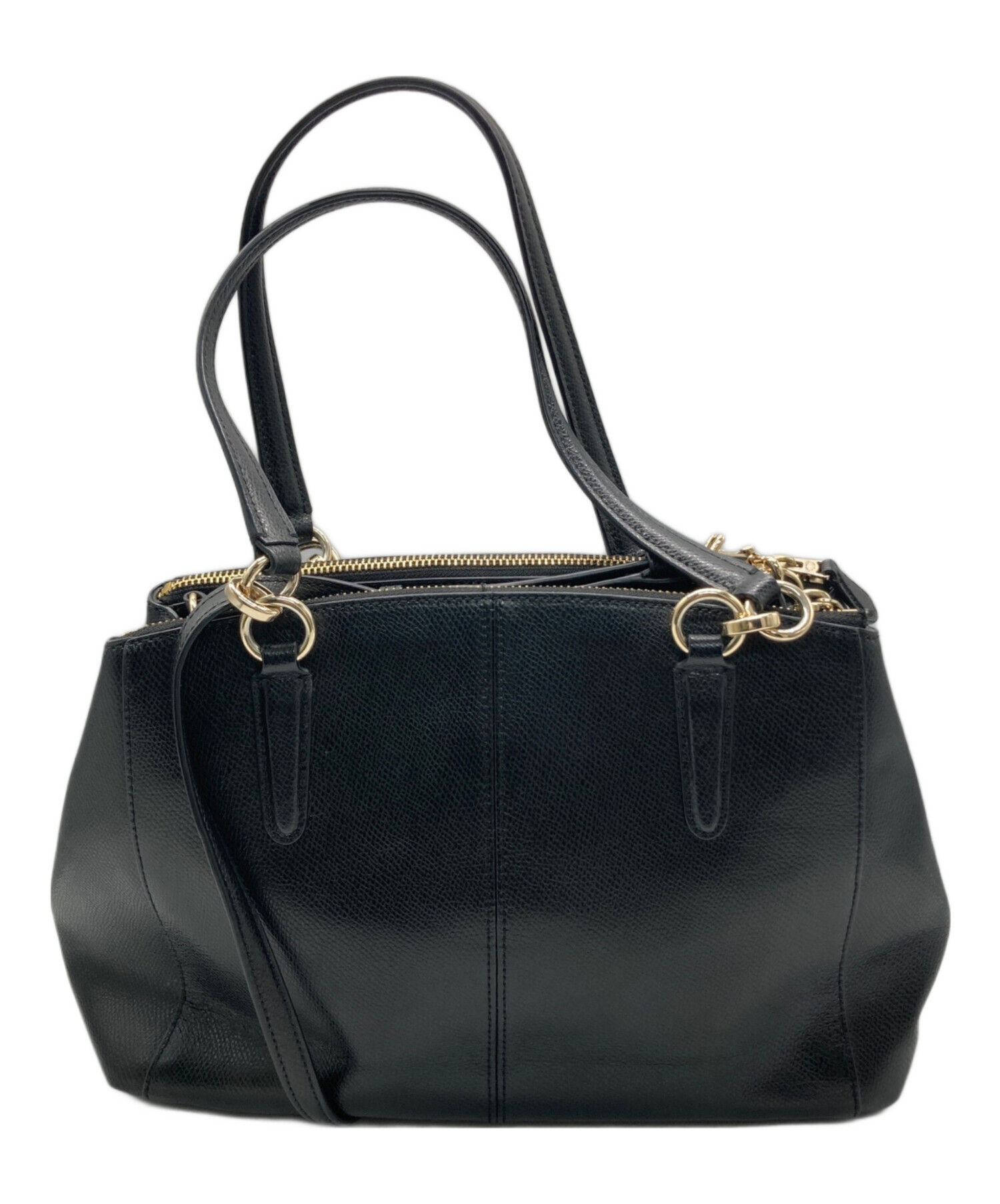 中古・古着通販】COACH (コーチ) 2WAYバッグ ブラック｜ブランド・古着 