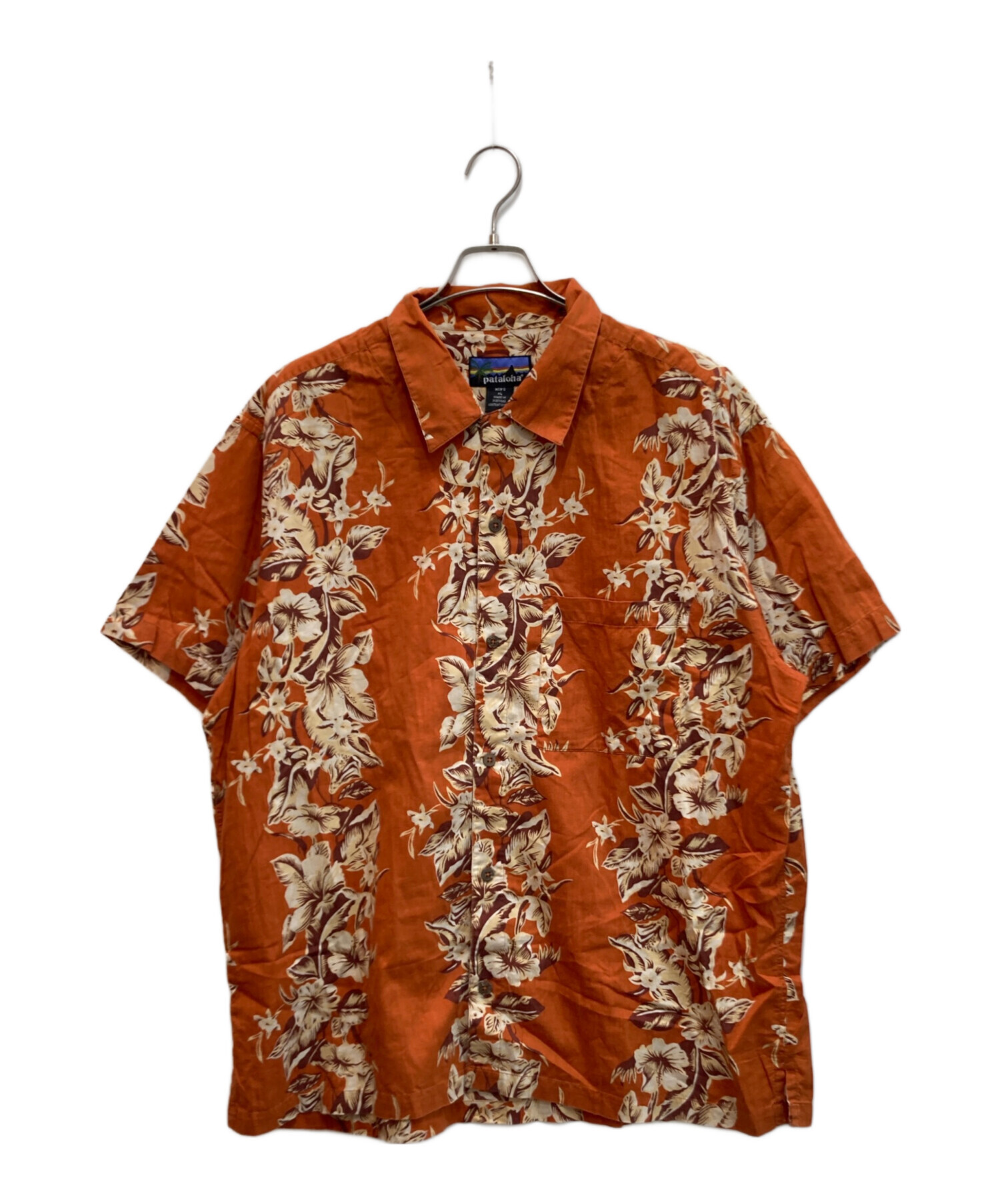 中古・古着通販】pataloha (パタロハ) アロハシャツ ブラウン サイズ