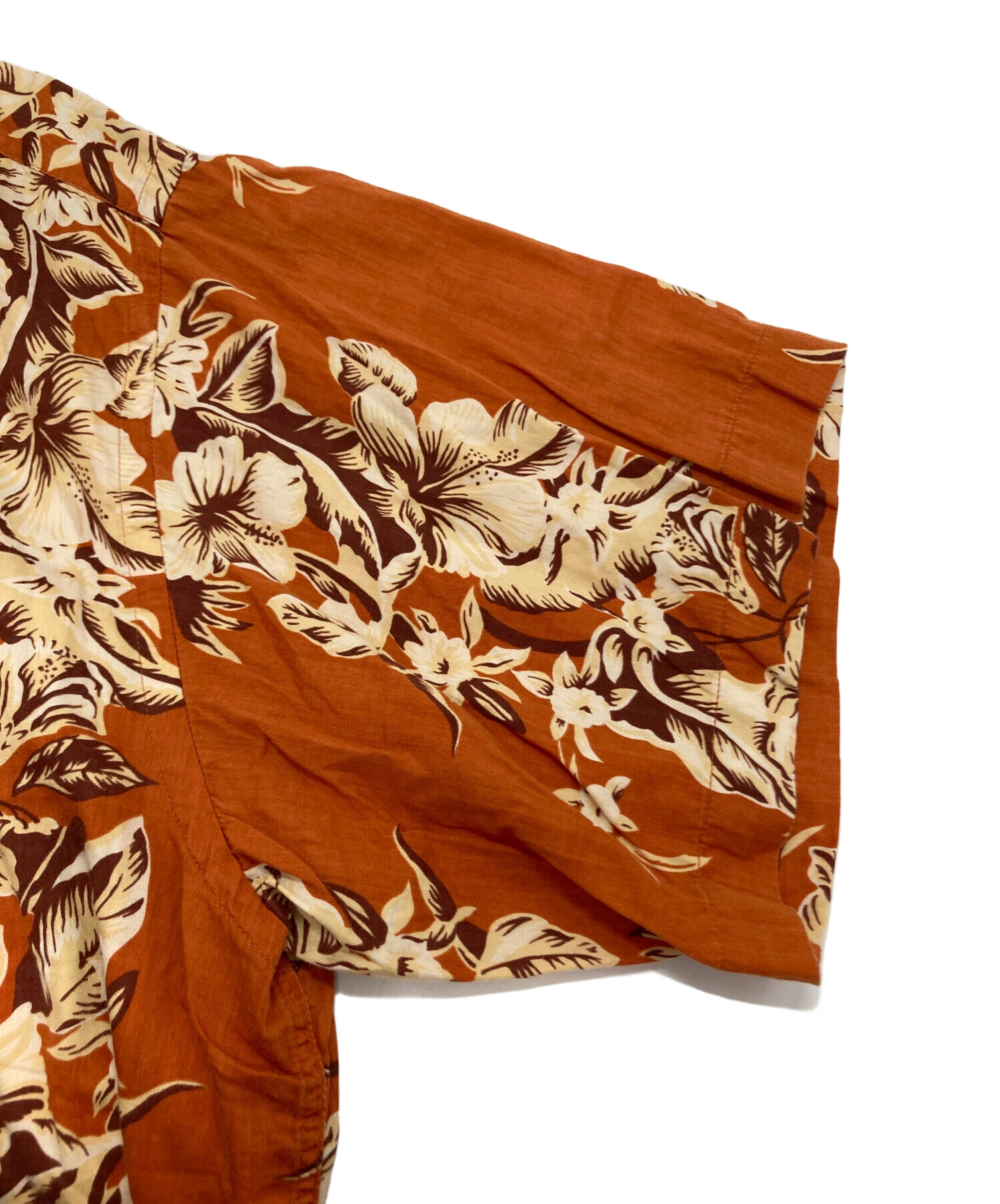 中古・古着通販】pataloha (パタロハ) アロハシャツ ブラウン サイズ