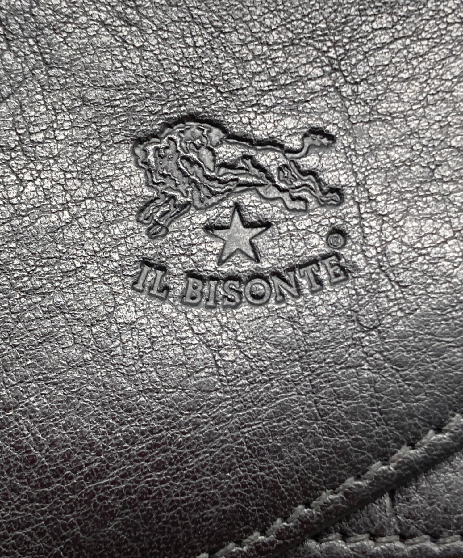 中古・古着通販】IL BISONTE (イル ビゾンテ) ダブルフラップレザー