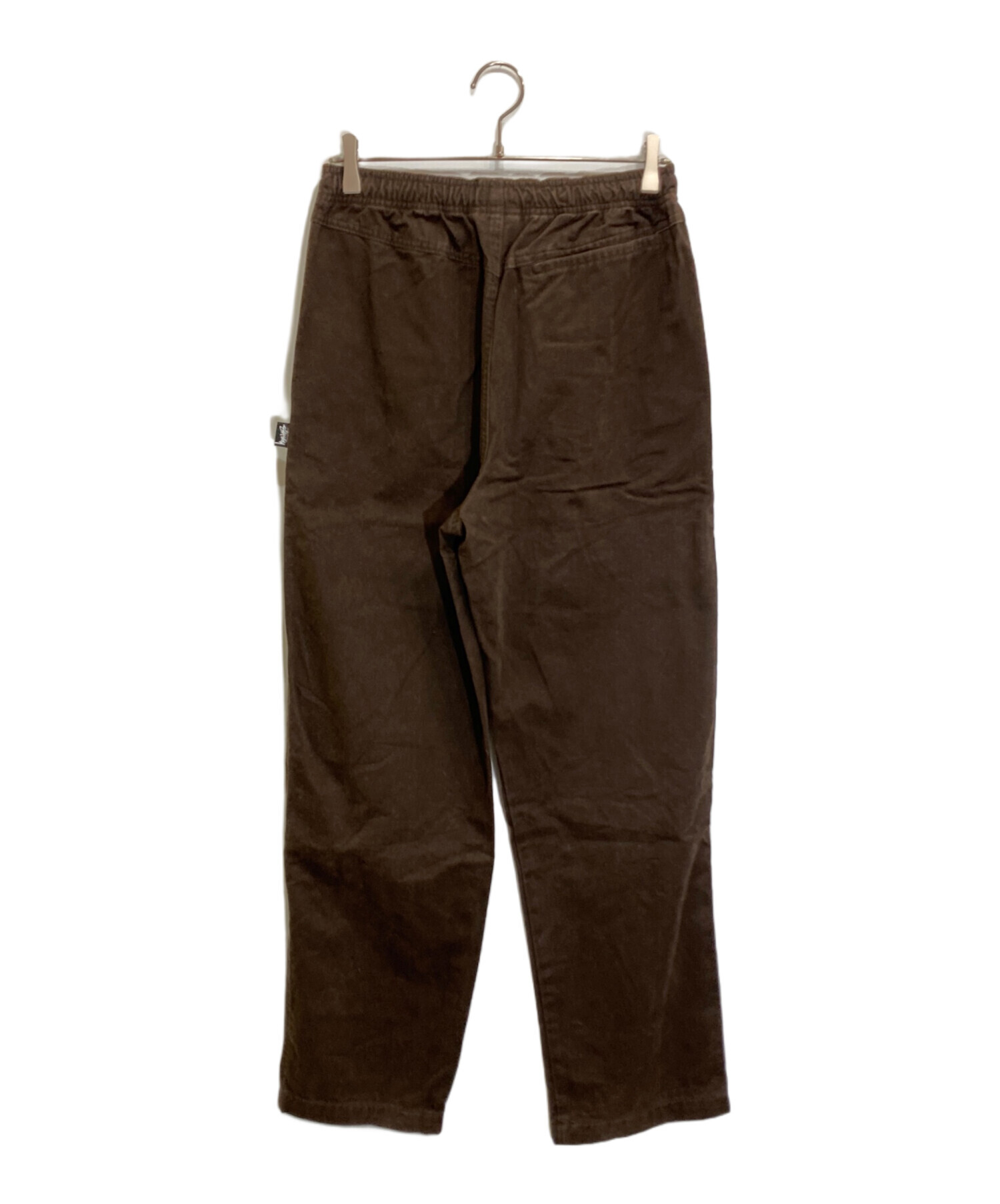 中古・古着通販】stussy (ステューシー) チノイージーパンツ ブラウン 