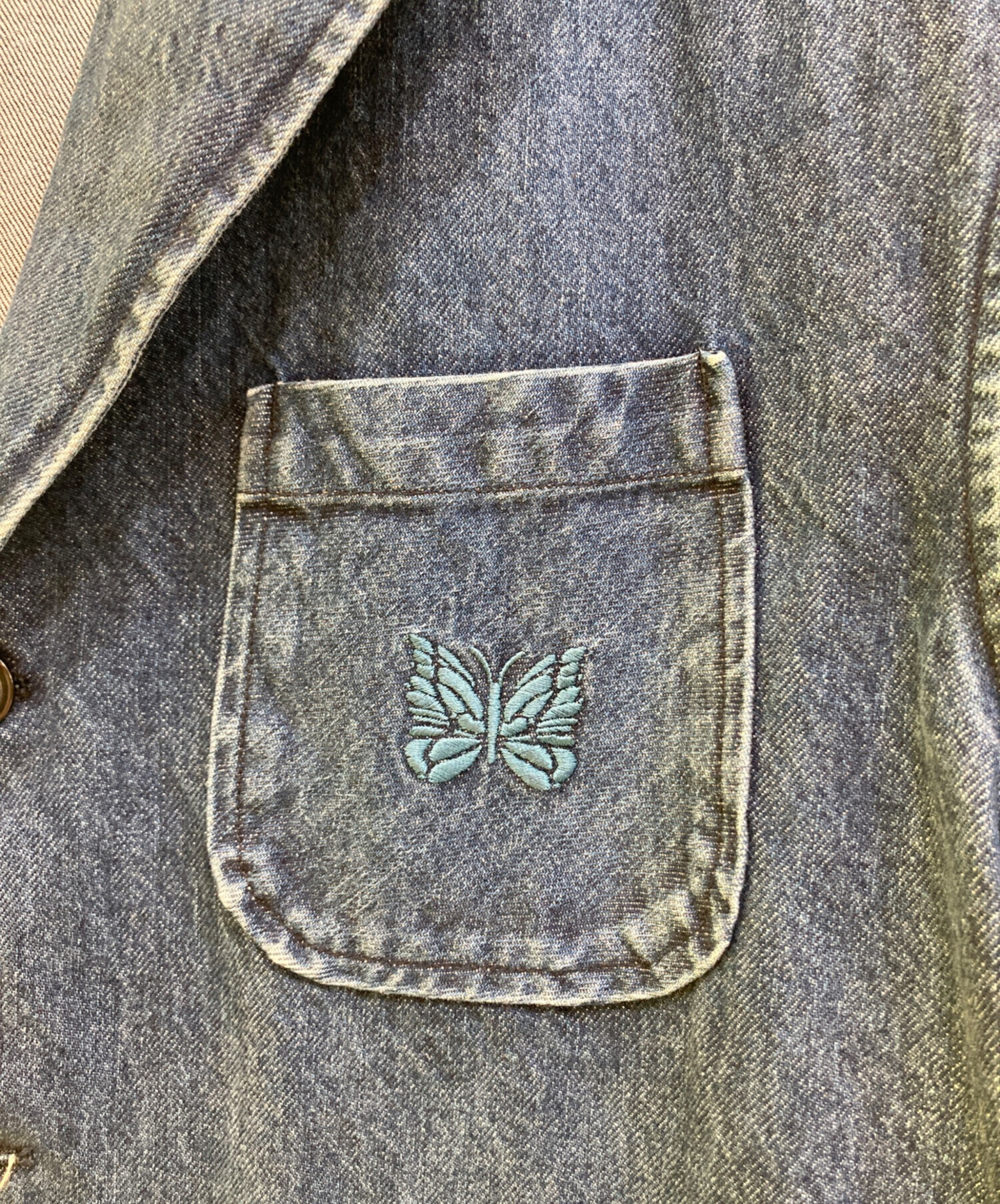 中古・古着通販】Needles (ニードルズ) デニムテーラードジャケット