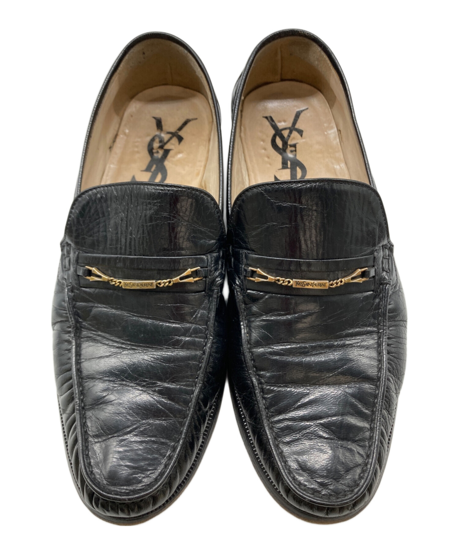 中古・古着通販】Yves Saint Laurent (イヴサンローラン) ローファー