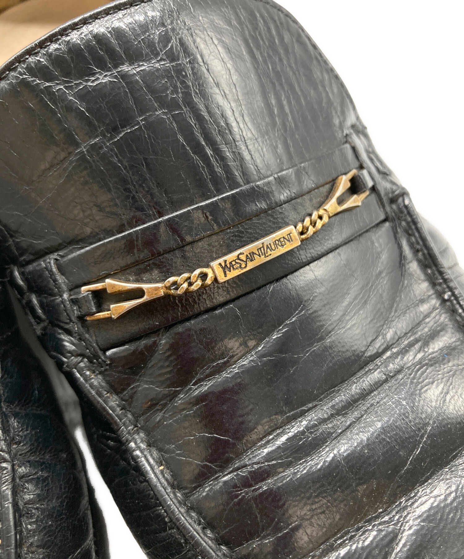 中古・古着通販】Yves Saint Laurent (イヴサンローラン) ローファー