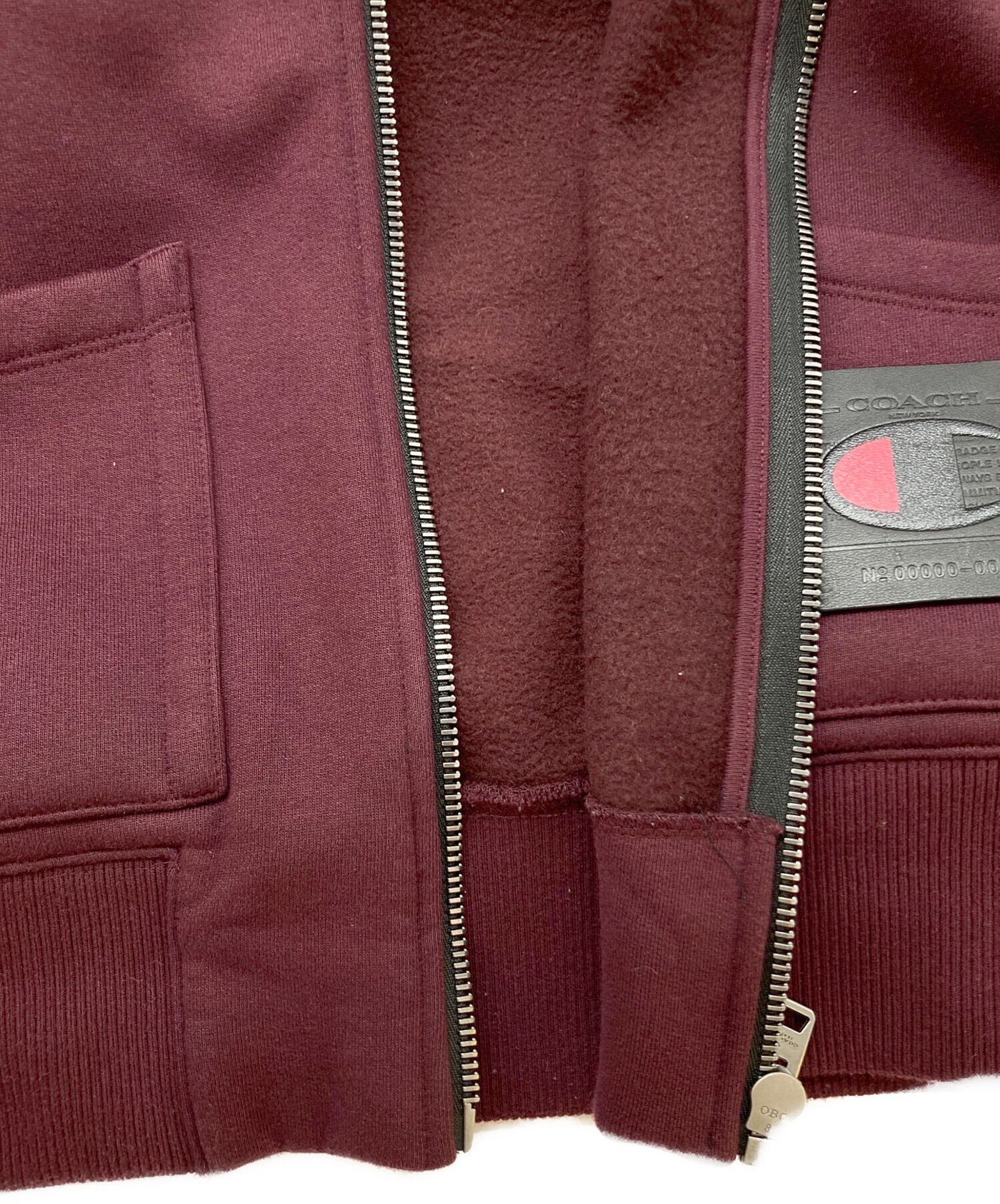 中古・古着通販】COACH (コーチ) Champion (チャンピオン) ジップ