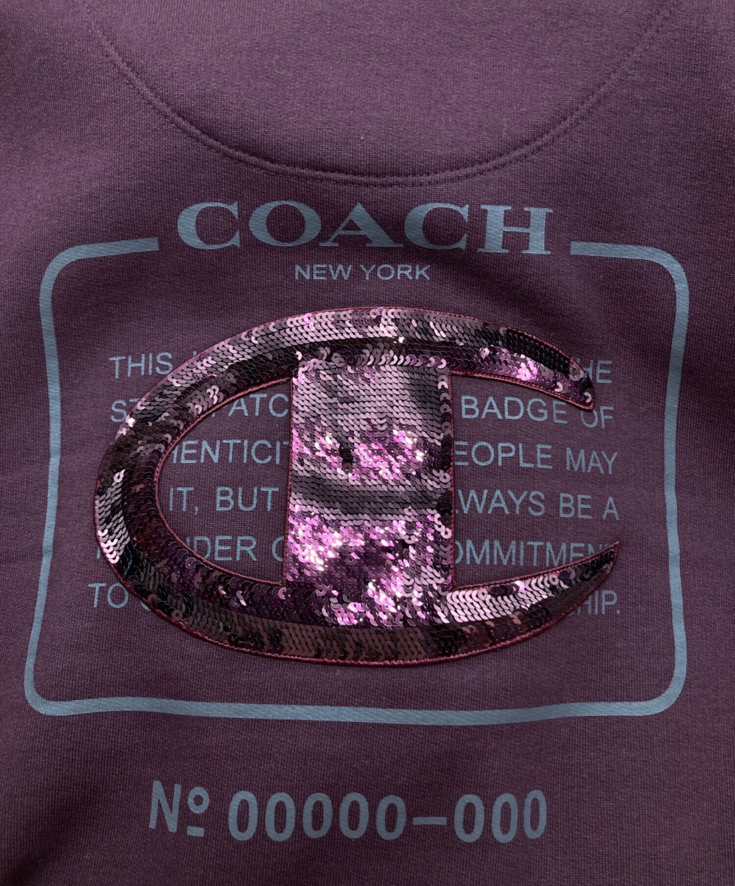 中古・古着通販】COACH (コーチ) Champion (チャンピオン) ジップ 