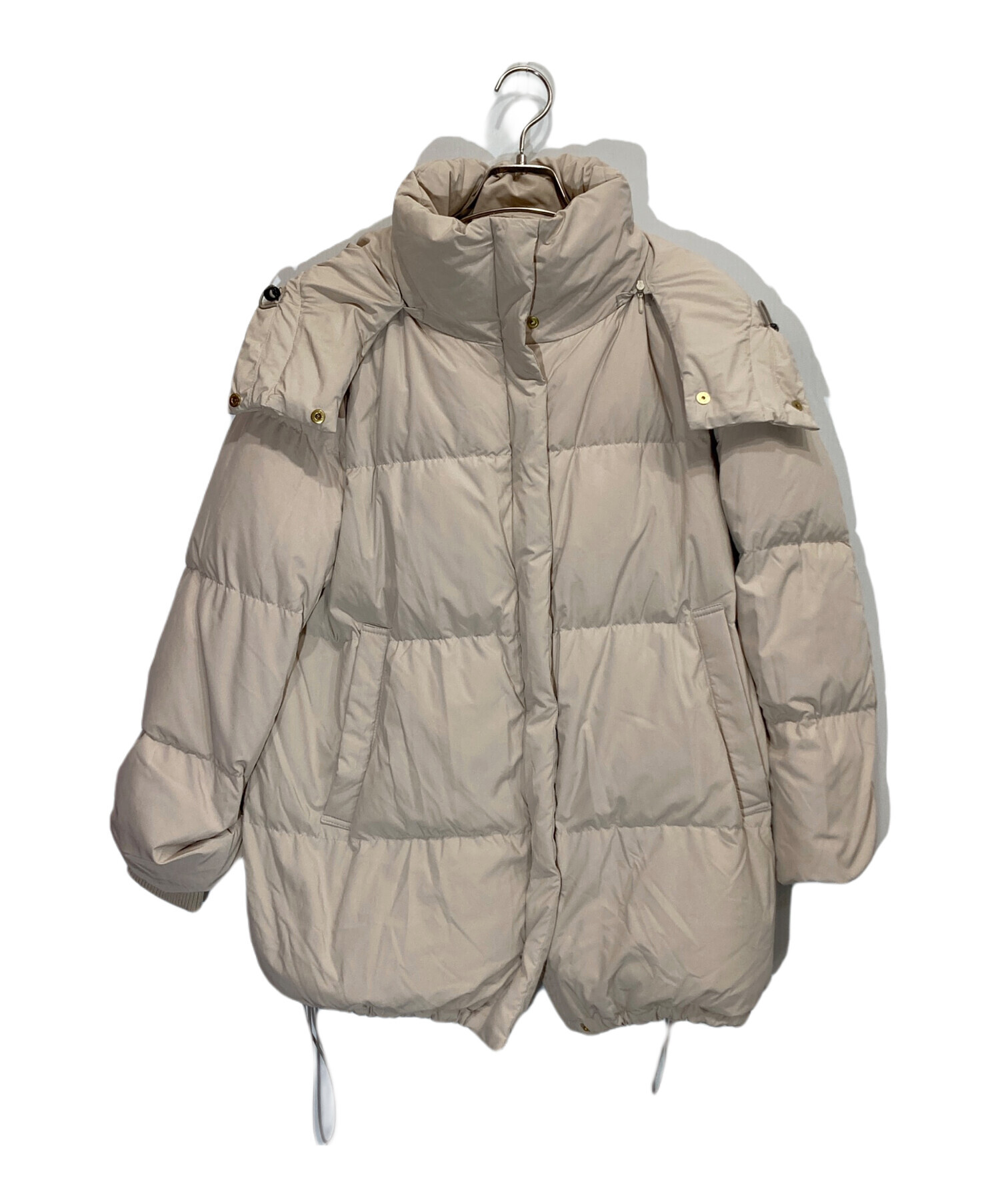 美品【イエナ】ショートコート ベージュ 38 IENA（イエナ）の「ウールベルテッドショートコート◇（）」 - WEAR