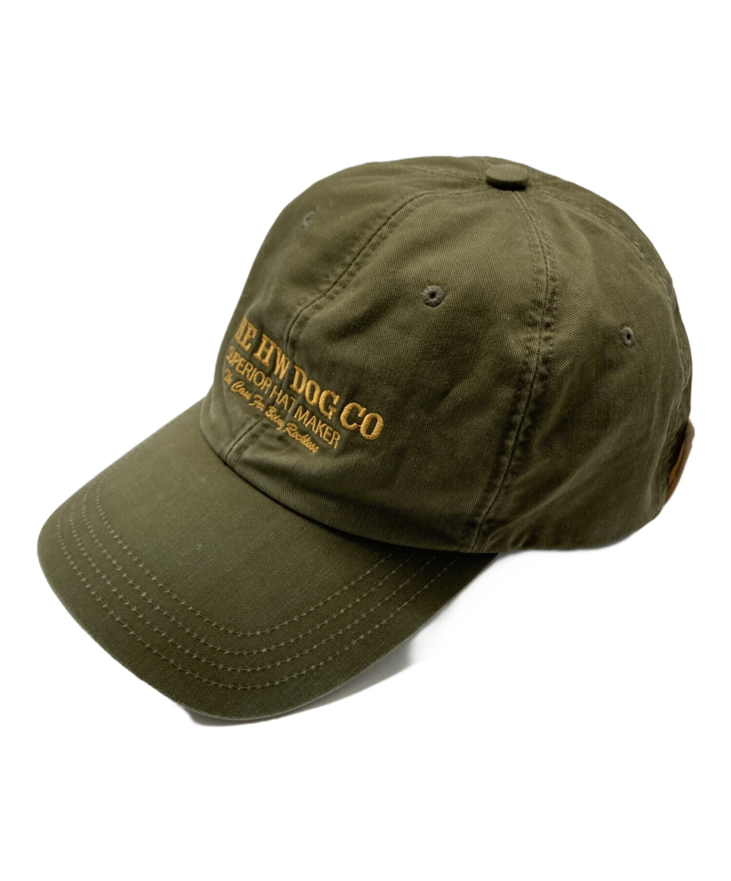 廃番　初期　Thehwdog&co ビッグベレー　カーキ　極美品 中古・古着通販】THE H.W.DOG&CO. (エイチダブリュードッグアンドコー