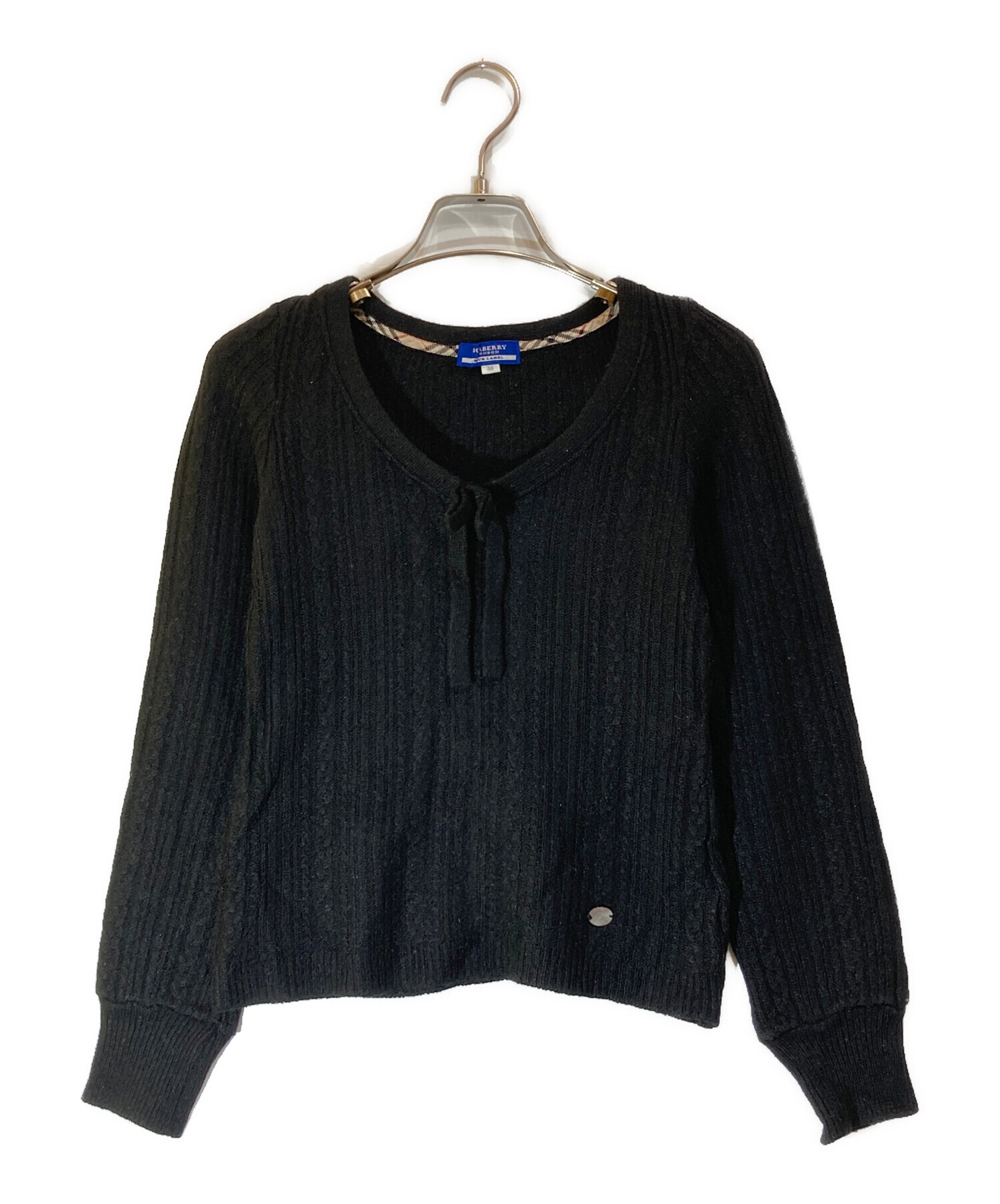 BURBERRY Blue labelブラック ニットセーターL新品未使用タグ付
