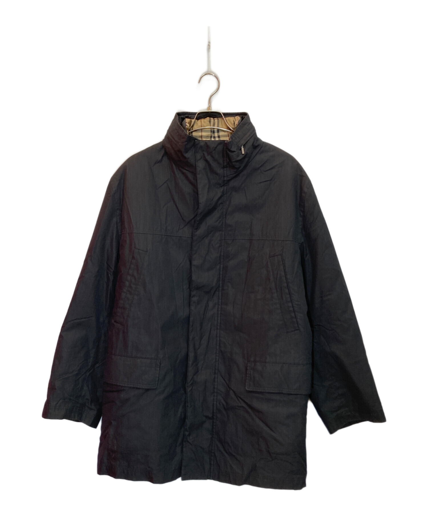 希少✨️バーバリーロンドン スタンドカラー ライナー付き コート L 中古・古着通販】BURBERRY LONDON (バーバリーロンドン) ライナー付き