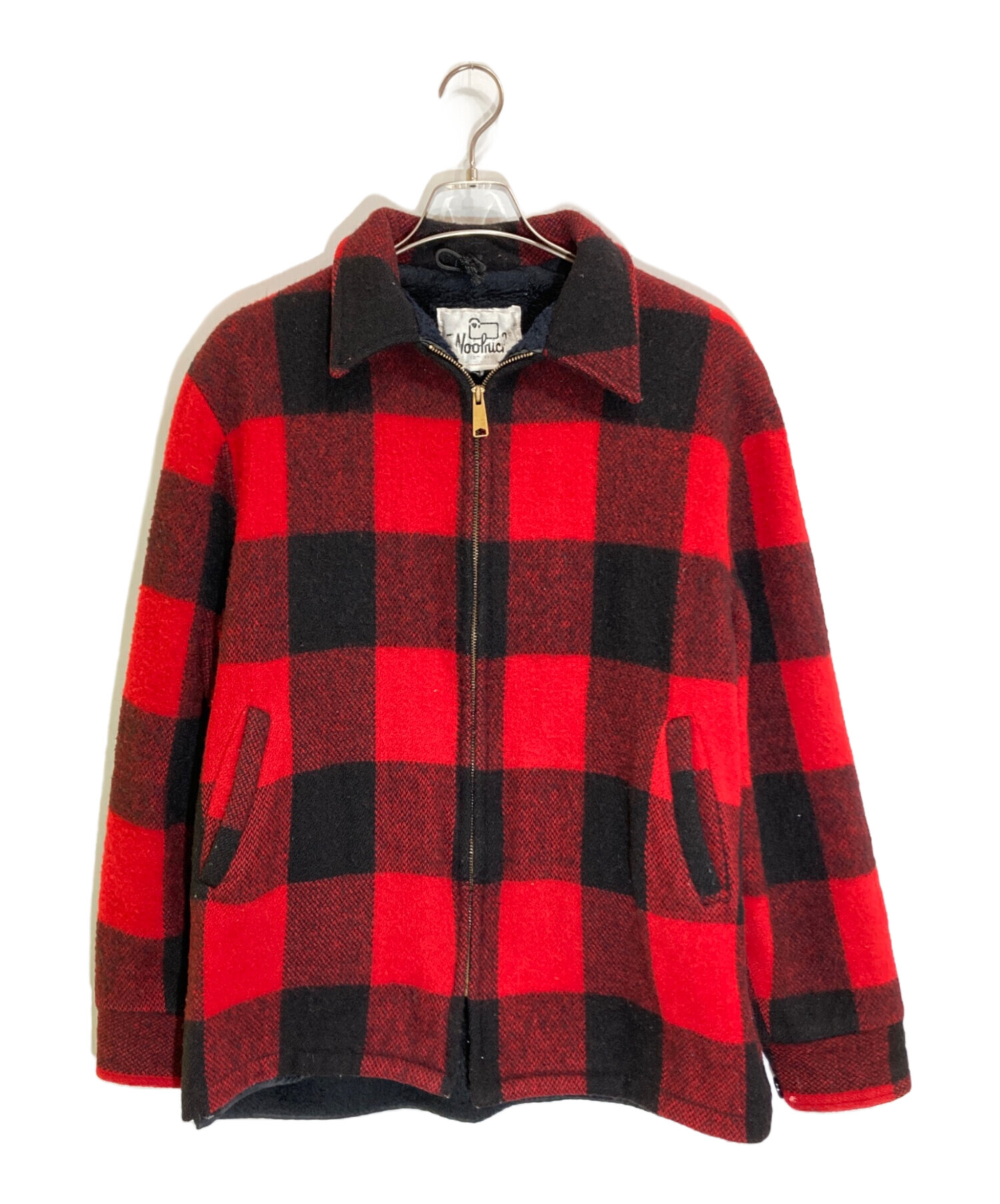 70s woolrich ウールジャケット ブロックチェック テンダーロイン 中古・古着通販】WOOLRICH (ウールリッチ) 70sバッファローチェック
