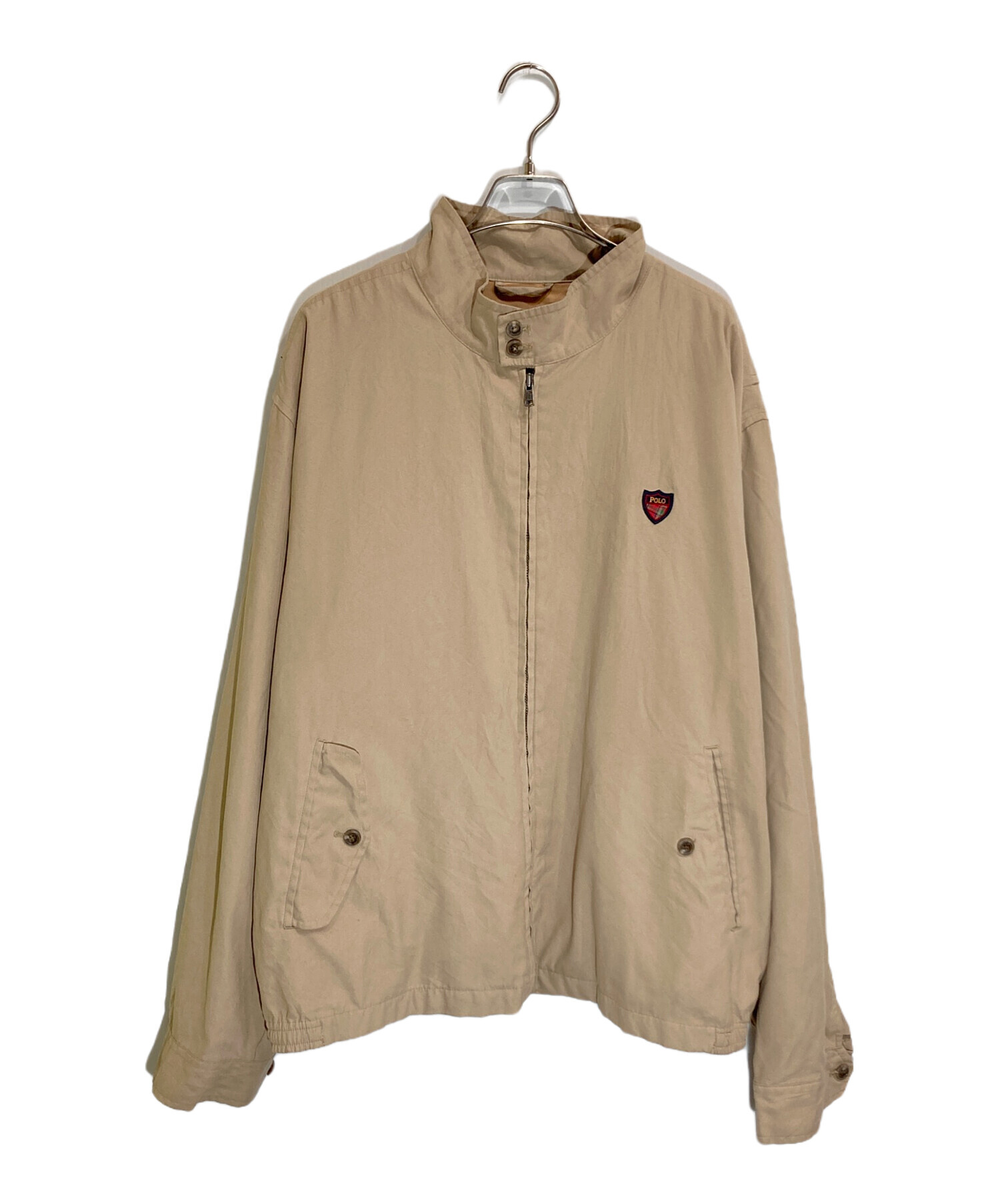 中古・古着通販】POLO GOLF (ポロ ゴルフ) スイングトップ ベージュ 