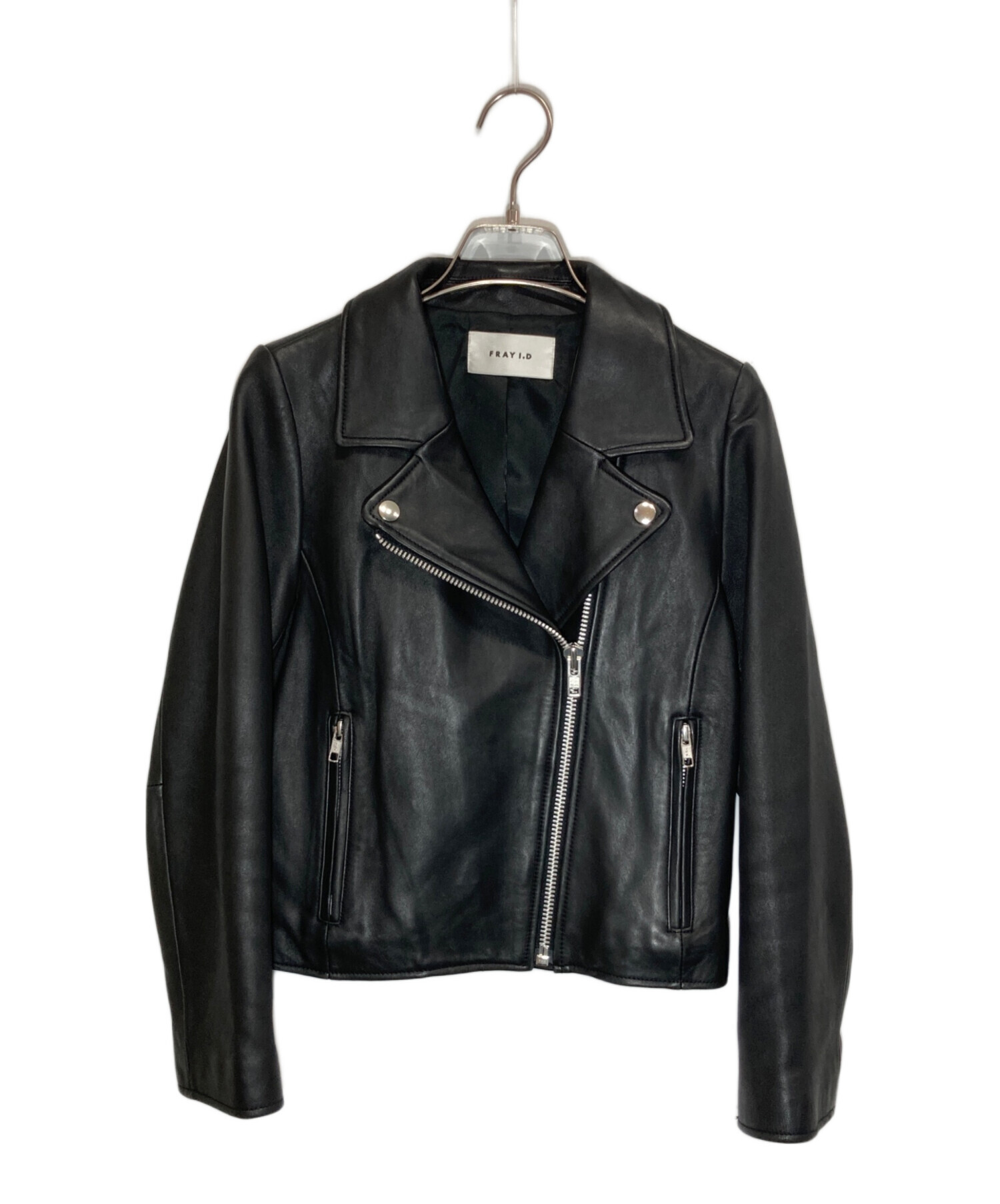 中古・古着通販】FRAY ID (フレイ アイディー) ライダースジャケット