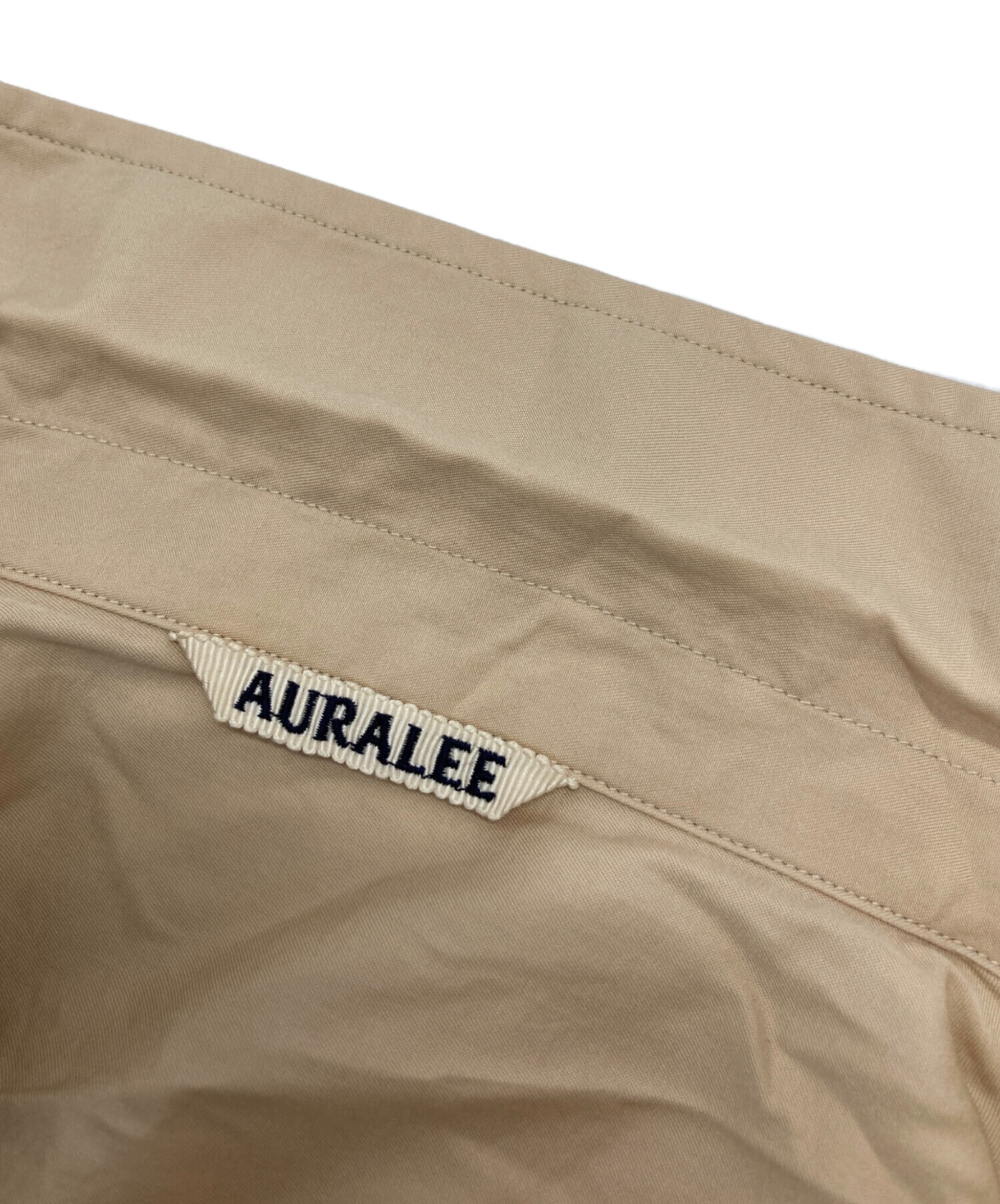 中古・古着通販】AURALEE (オーラリー) WASHED FINX TWILL BIG HALF