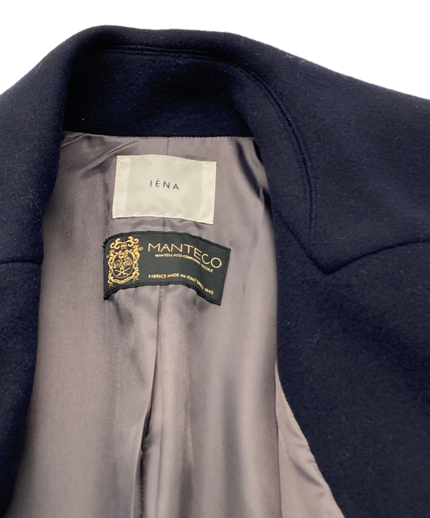 中古・古着通販】IENA (イエナ) MANTECO コクーンショートコート