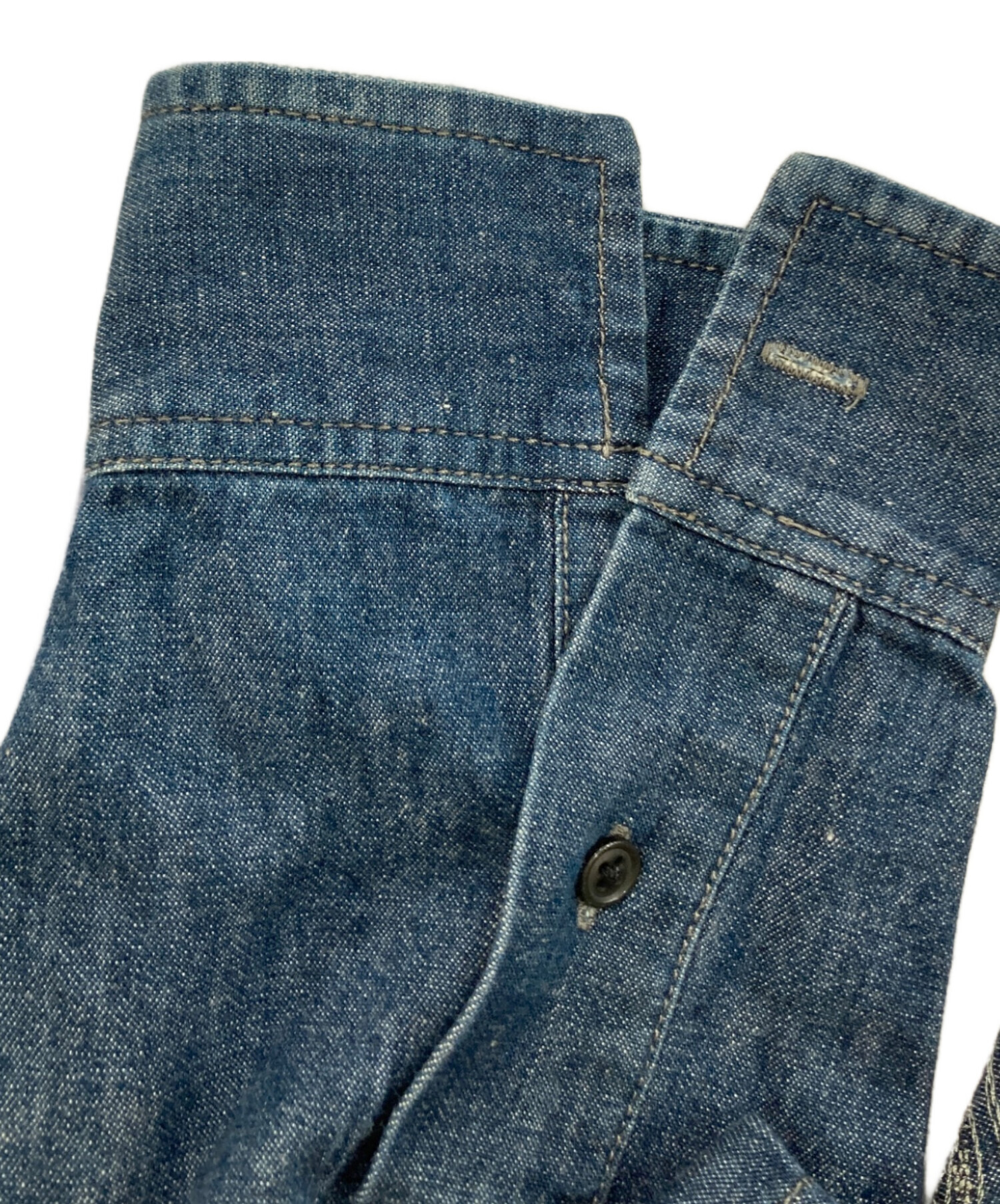 ジャケット・アウター TAKIBI Light Denim Utility Shirt Indigo Snow Peak Takibi Light Denim Utility Pullover Indigo