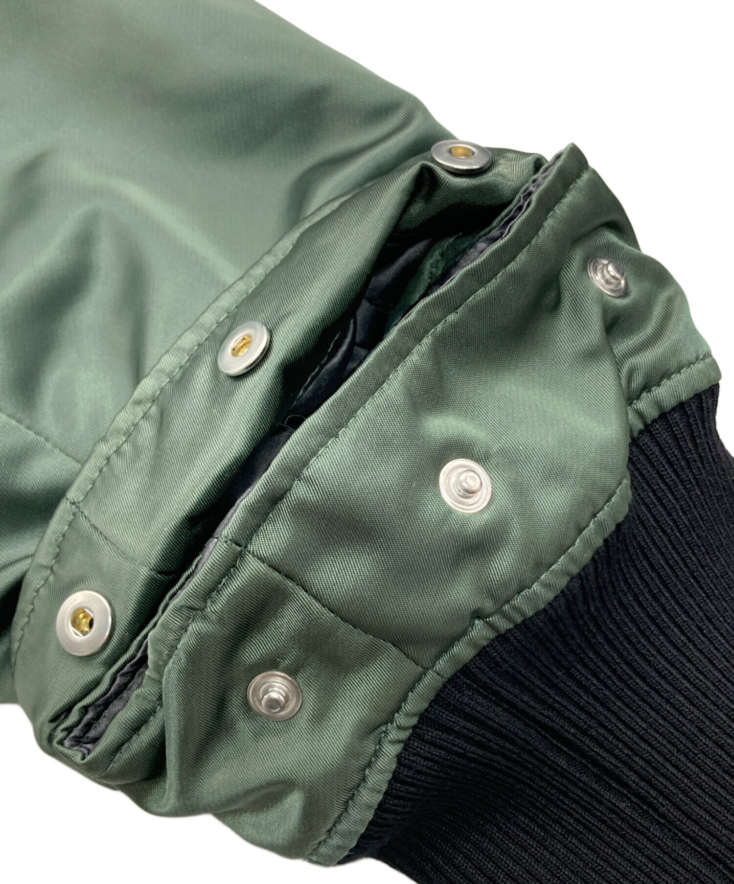 maページ★ 中古・古着通販】MAISON KITSUNE (メゾンキツネ) MA-1ジャケット