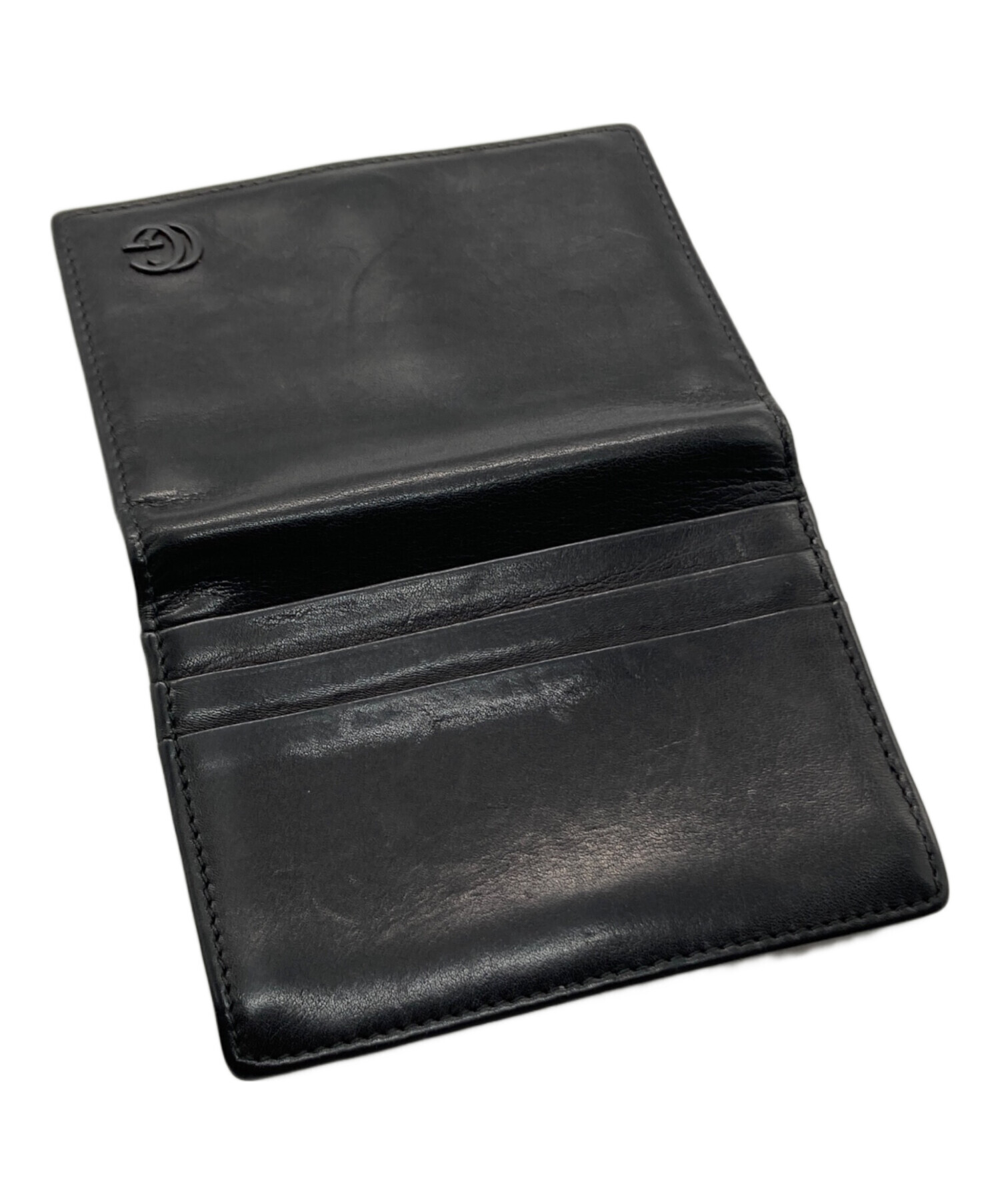 中古・古着通販】GUCCI (グッチ) インターロッキングカードケース