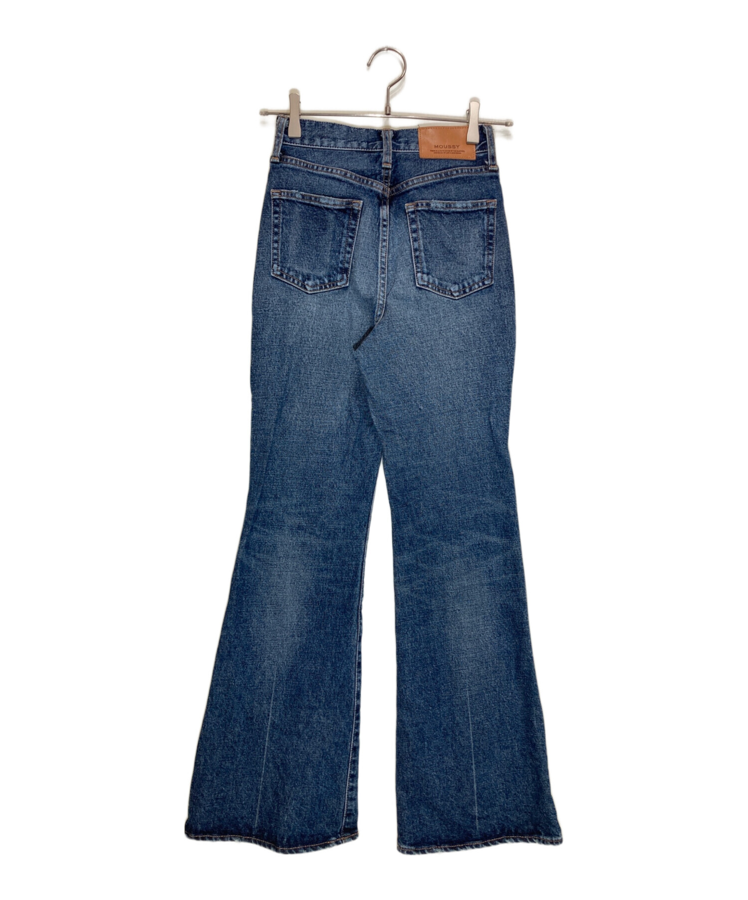 中古・古着通販】moussy (マウジー) MVS D/BLU FLARE インディゴ