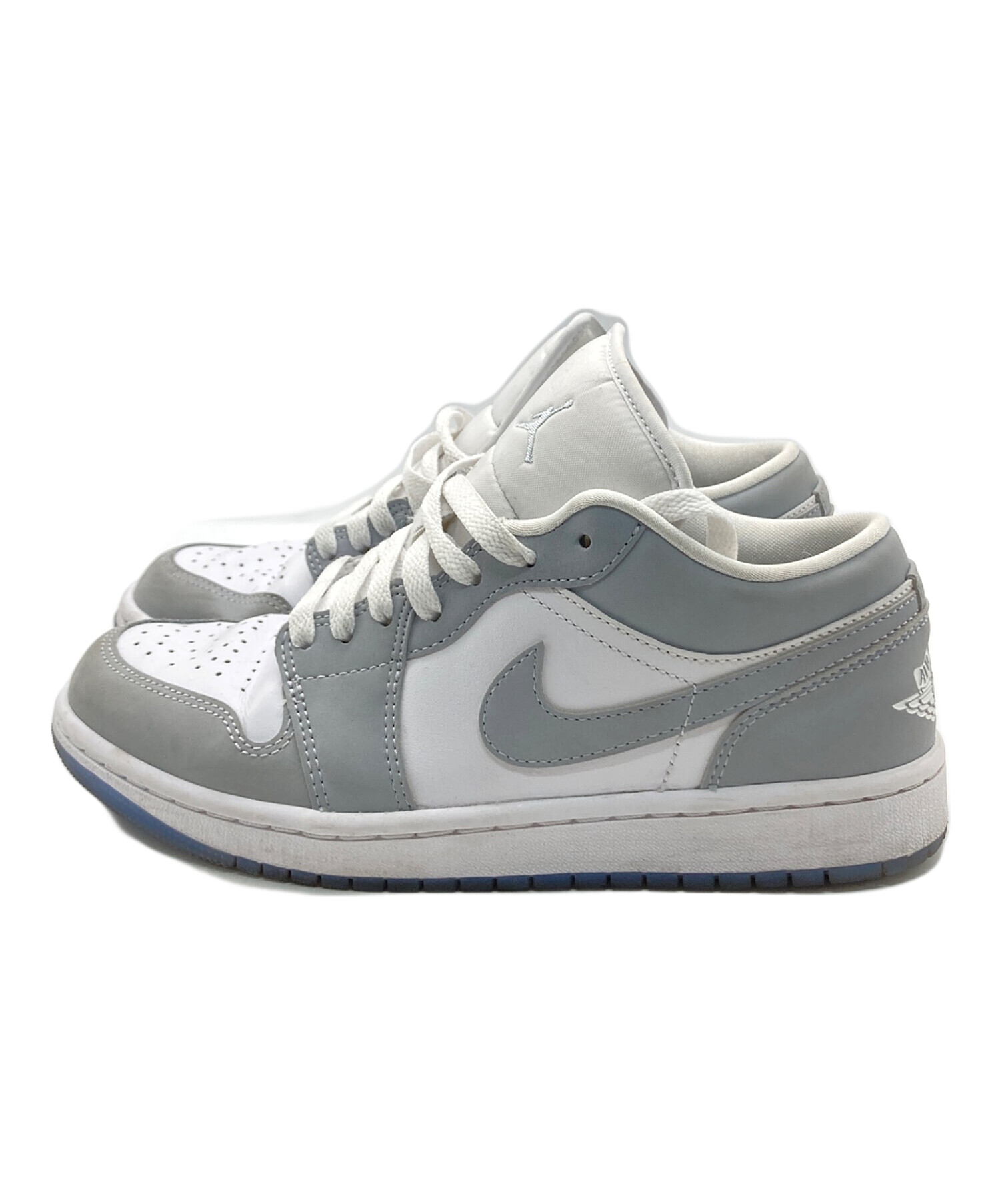 中古・古着通販】NIKE (ナイキ) Air Jordan 1 Low グレー サイズ:24.5 
