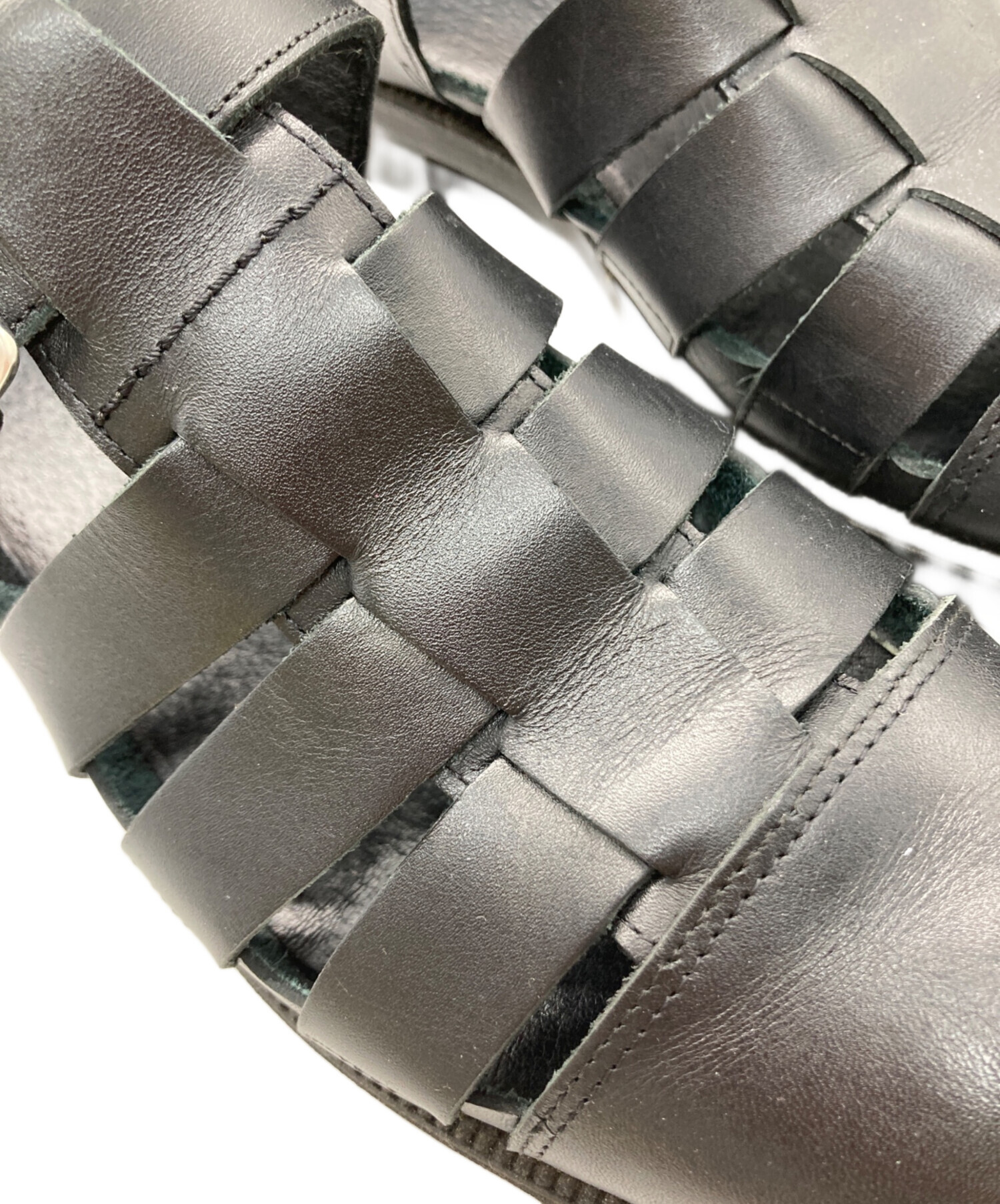 未使用! KLEMAN グルカサンダル 41 中古・古着通販】KLEMAN (クレマン) グルカサンダル ブラック サイズ