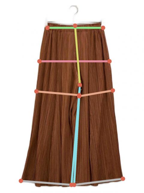 PLEATS PLEASE オレンジ ガウチョパンツPP81JF144 PLEATS PLEASE オレンジ ガウチョパンツPP81JF144 - メルカリ